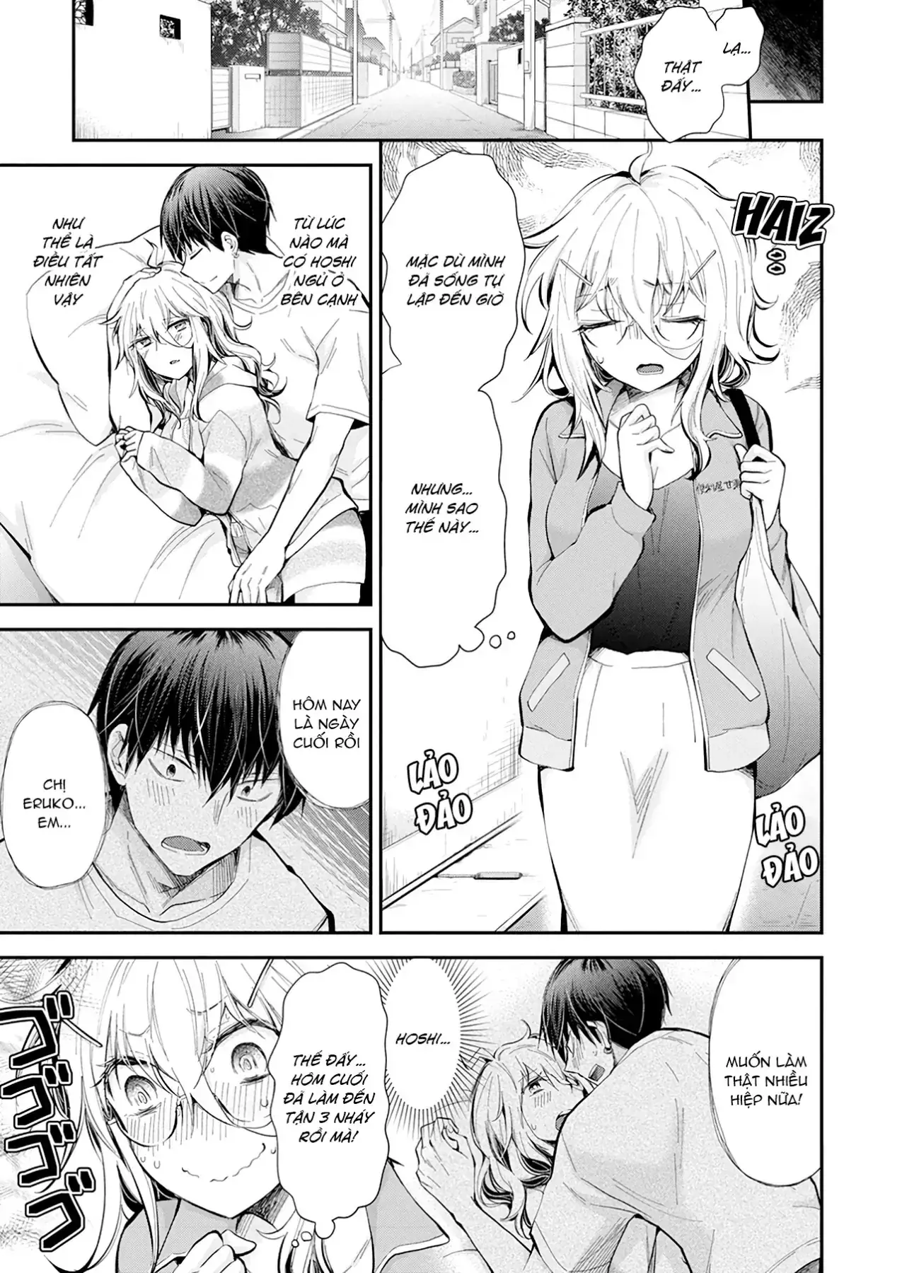 Shingeki No Eroko-San: Hen Na Oneesan Wa Danshi Kousei To Nakayoku Naritai Chapter 23 - Trang 5
