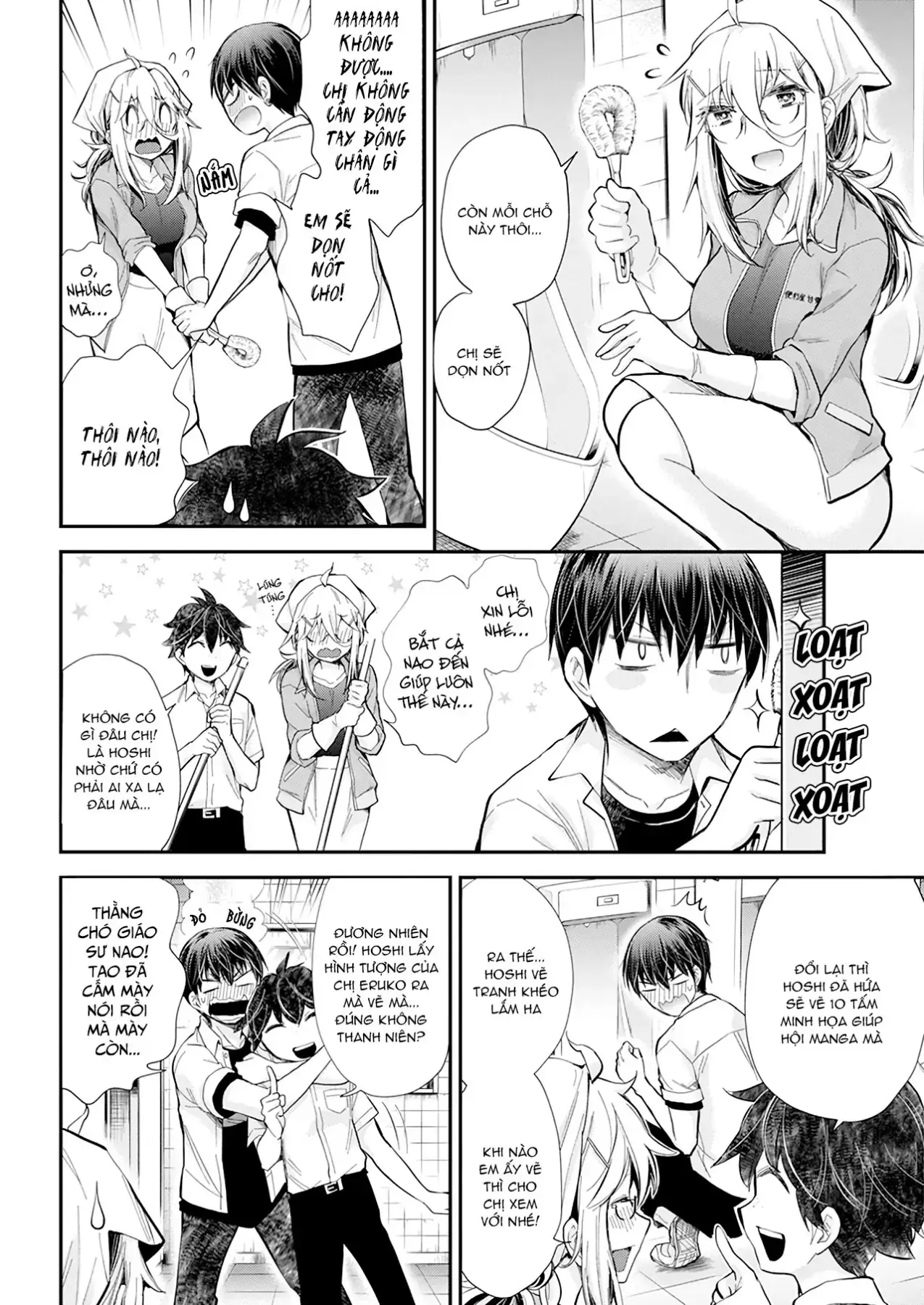 Shingeki No Eroko-San: Hen Na Oneesan Wa Danshi Kousei To Nakayoku Naritai Chapter 24 - Trang 13