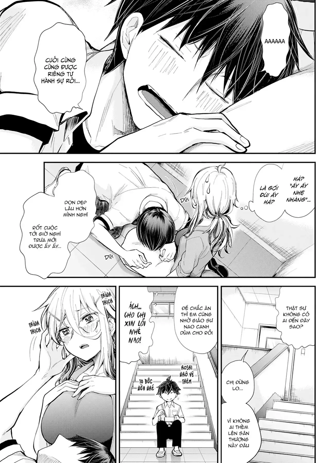 Shingeki No Eroko-San: Hen Na Oneesan Wa Danshi Kousei To Nakayoku Naritai Chapter 24 - Trang 15
