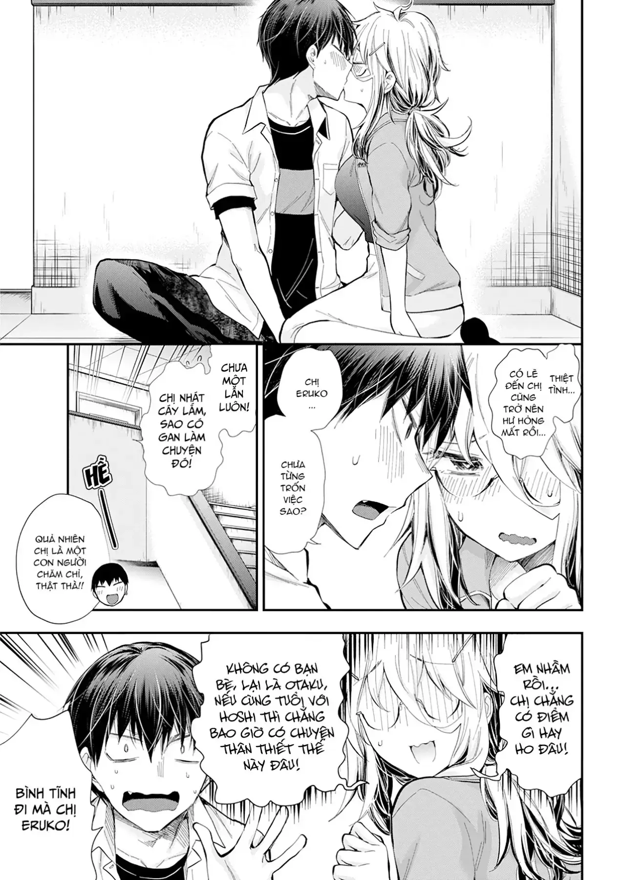 Shingeki No Eroko-San: Hen Na Oneesan Wa Danshi Kousei To Nakayoku Naritai Chapter 24 - Trang 16