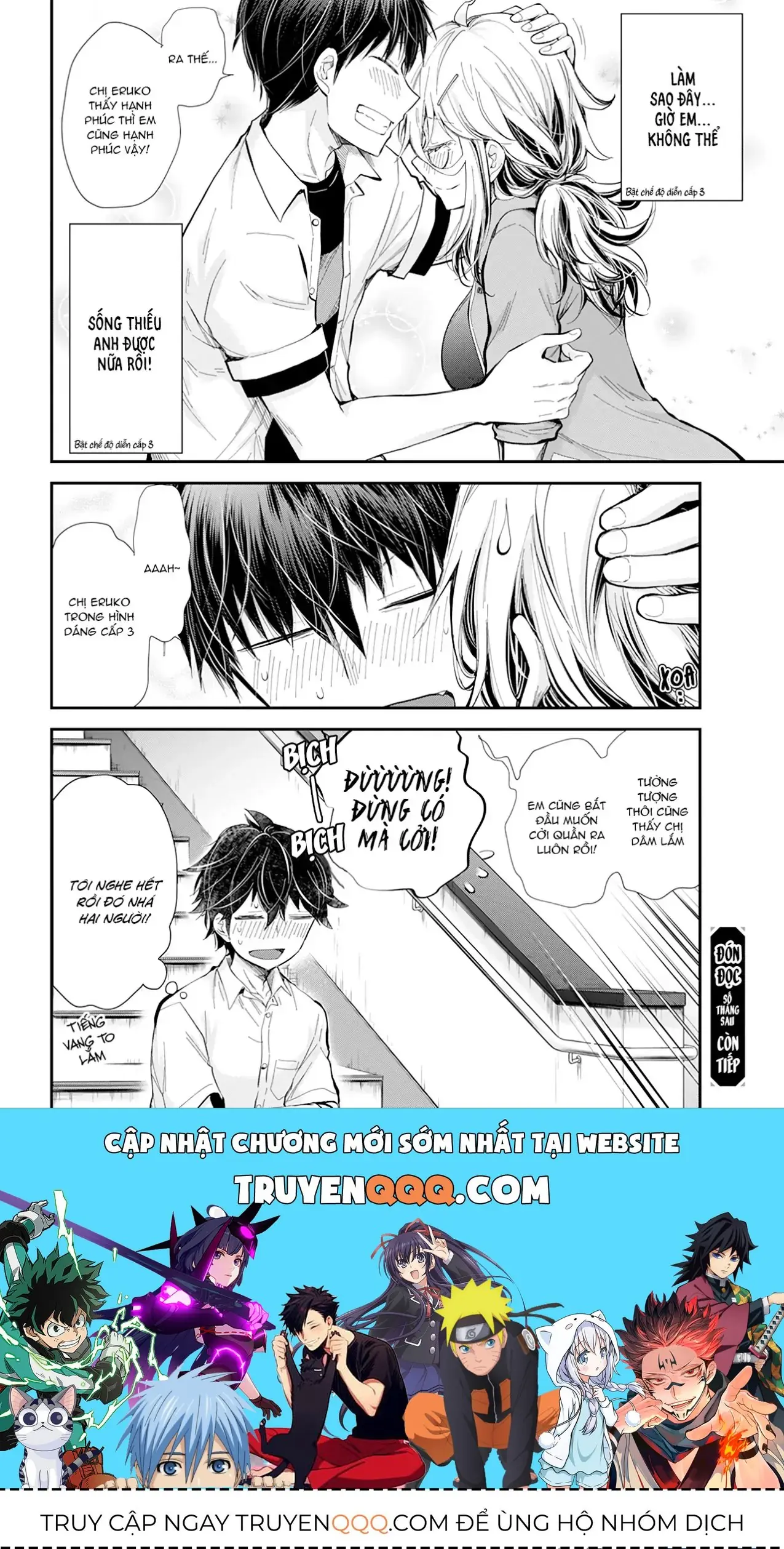 Shingeki No Eroko-San: Hen Na Oneesan Wa Danshi Kousei To Nakayoku Naritai Chapter 24 - Trang 21