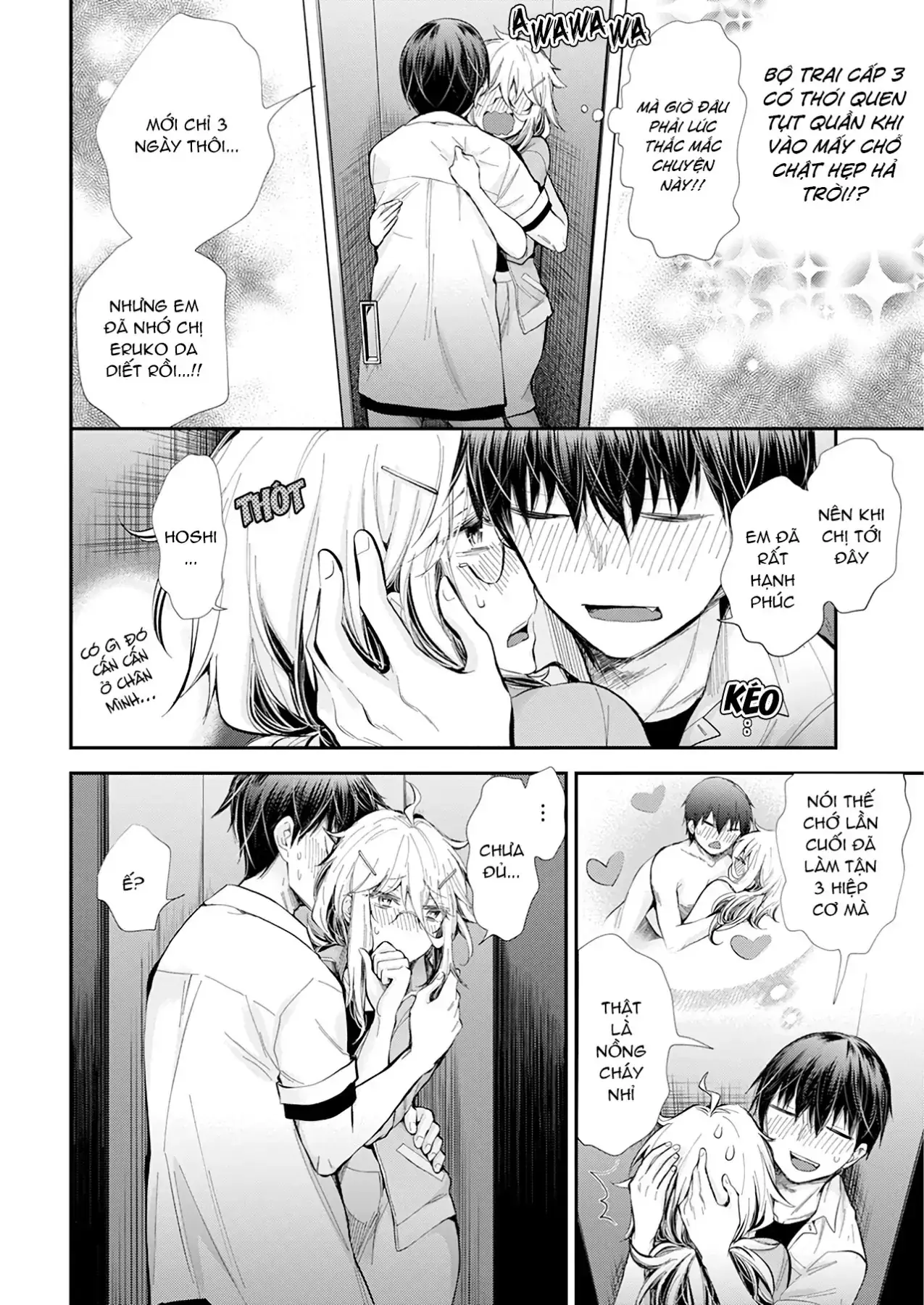 Shingeki No Eroko-San: Hen Na Oneesan Wa Danshi Kousei To Nakayoku Naritai Chapter 24 - Trang 5