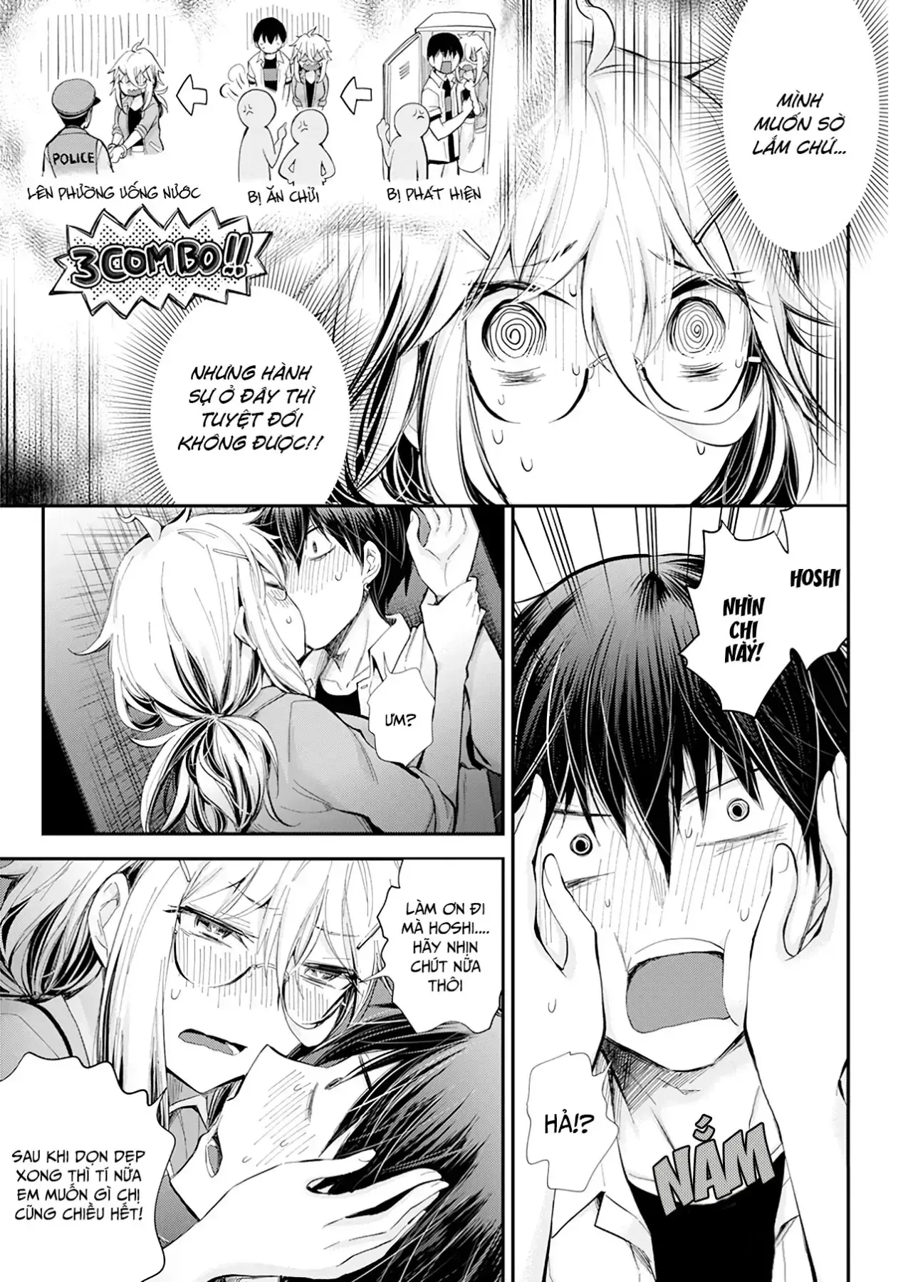 Shingeki No Eroko-San: Hen Na Oneesan Wa Danshi Kousei To Nakayoku Naritai Chapter 24 - Trang 8