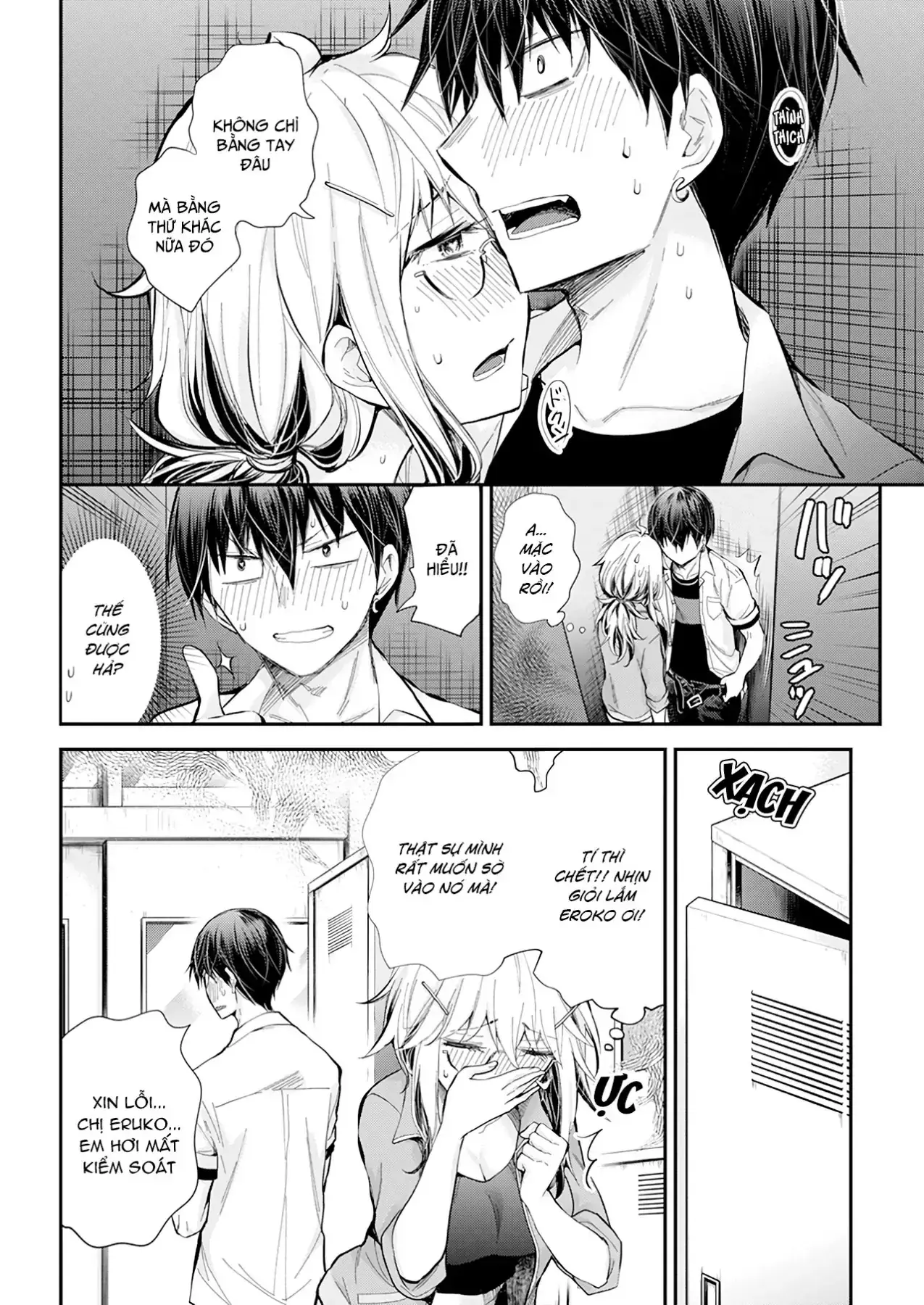 Shingeki No Eroko-San: Hen Na Oneesan Wa Danshi Kousei To Nakayoku Naritai Chapter 24 - Trang 9