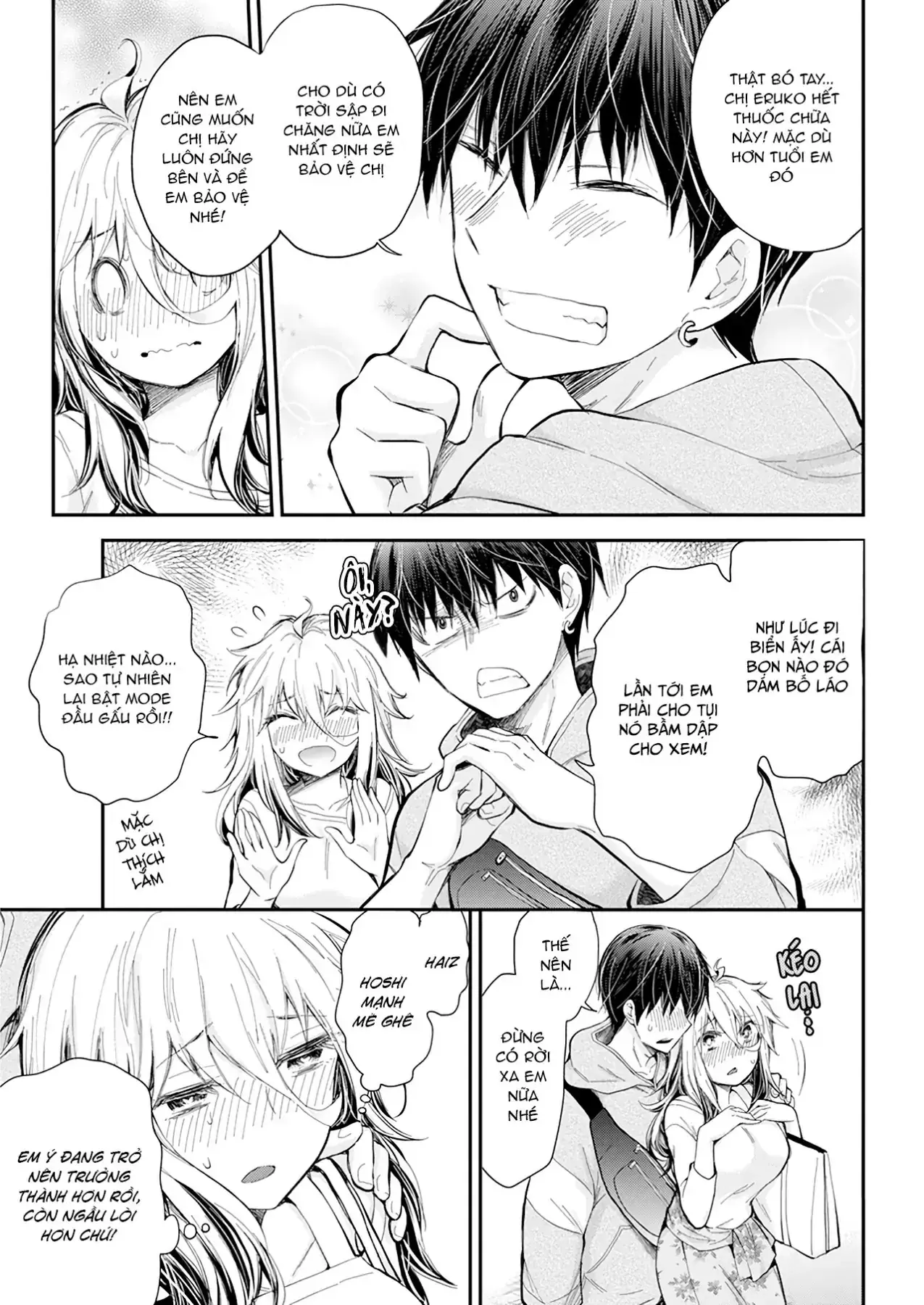 Shingeki No Eroko-San: Hen Na Oneesan Wa Danshi Kousei To Nakayoku Naritai Chapter 25 - Trang 10
