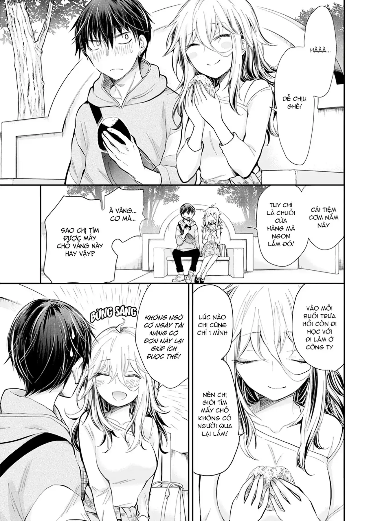 Shingeki No Eroko-San: Hen Na Oneesan Wa Danshi Kousei To Nakayoku Naritai Chapter 25 - Trang 14