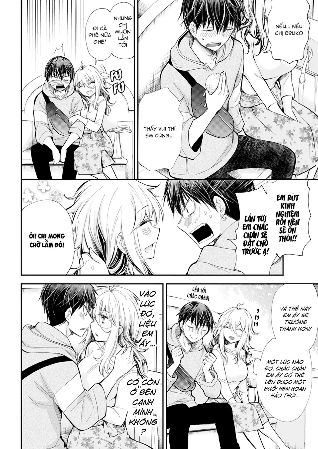 Shingeki No Eroko-San: Hen Na Oneesan Wa Danshi Kousei To Nakayoku Naritai Chapter 25 - Trang 15