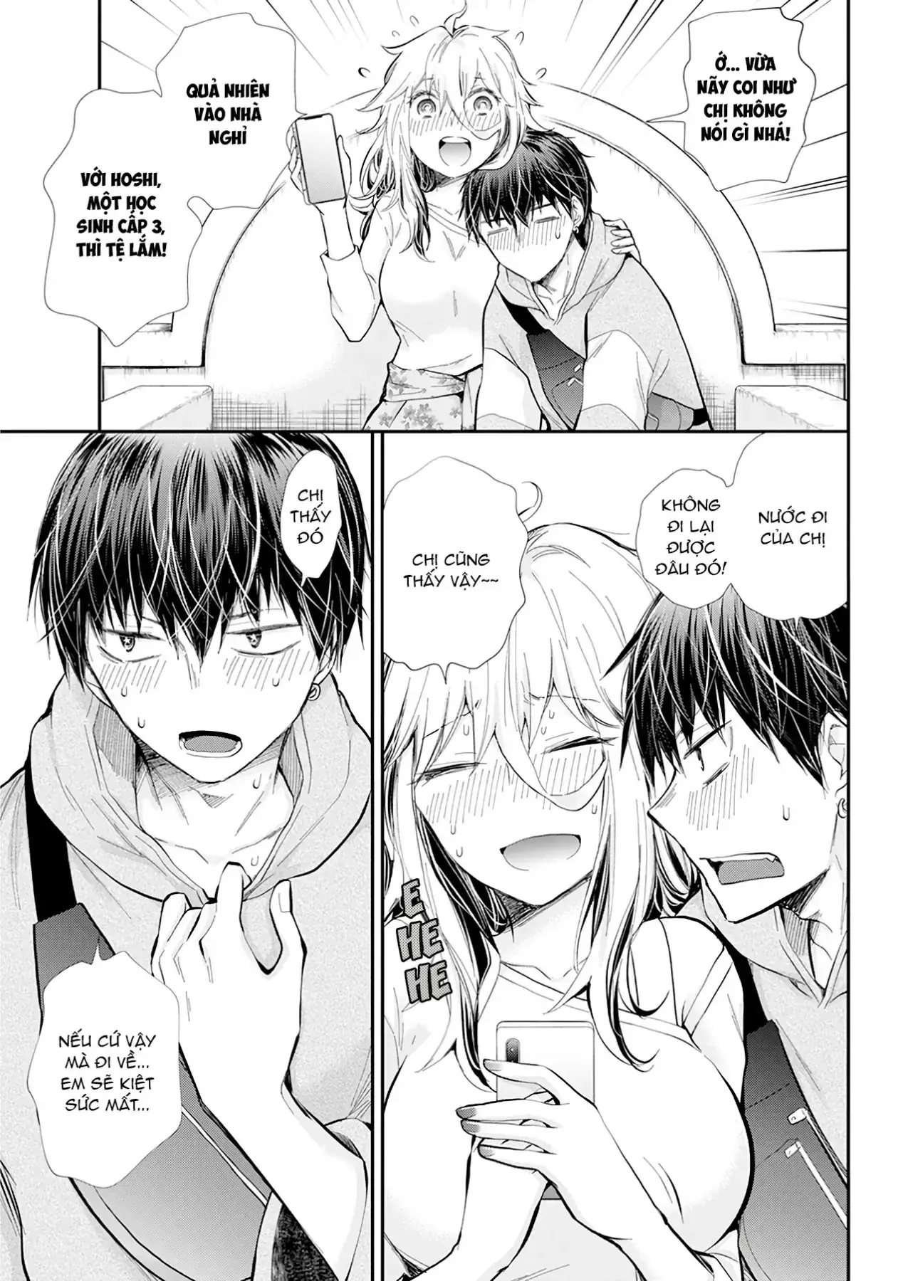 Shingeki No Eroko-San: Hen Na Oneesan Wa Danshi Kousei To Nakayoku Naritai Chapter 25 - Trang 20