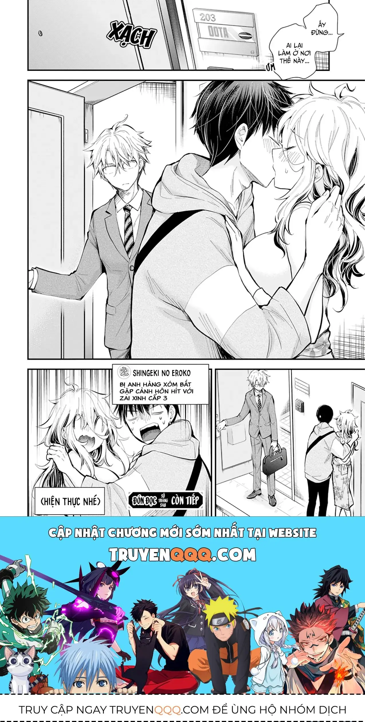 Shingeki No Eroko-San: Hen Na Oneesan Wa Danshi Kousei To Nakayoku Naritai Chapter 26 - Trang 21