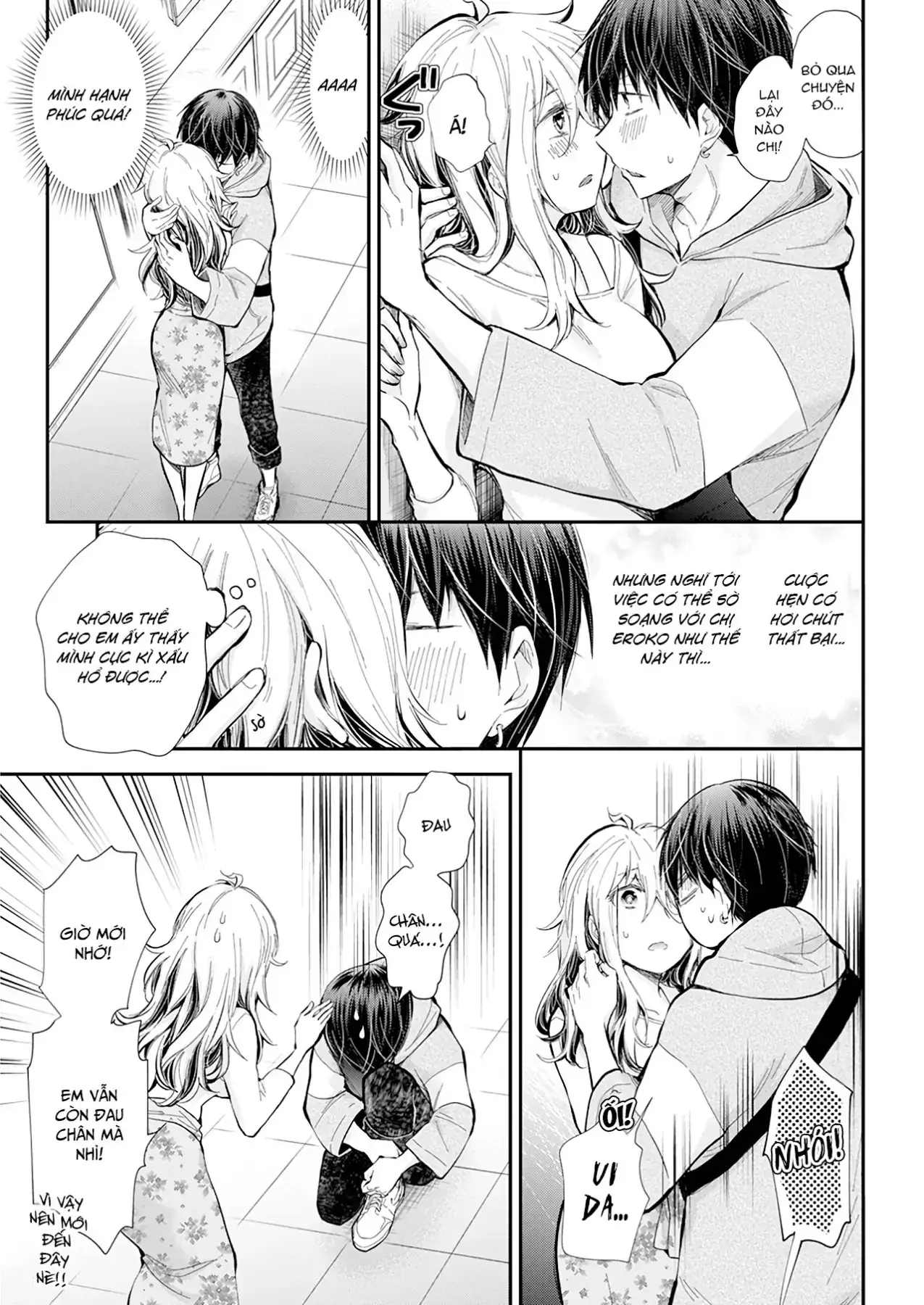 Shingeki No Eroko-San: Hen Na Oneesan Wa Danshi Kousei To Nakayoku Naritai Chapter 26 - Trang 4