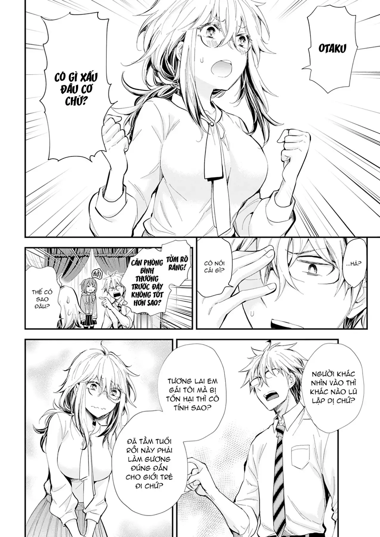 Shingeki No Eroko-San: Hen Na Oneesan Wa Danshi Kousei To Nakayoku Naritai Chapter 27 - Trang 13