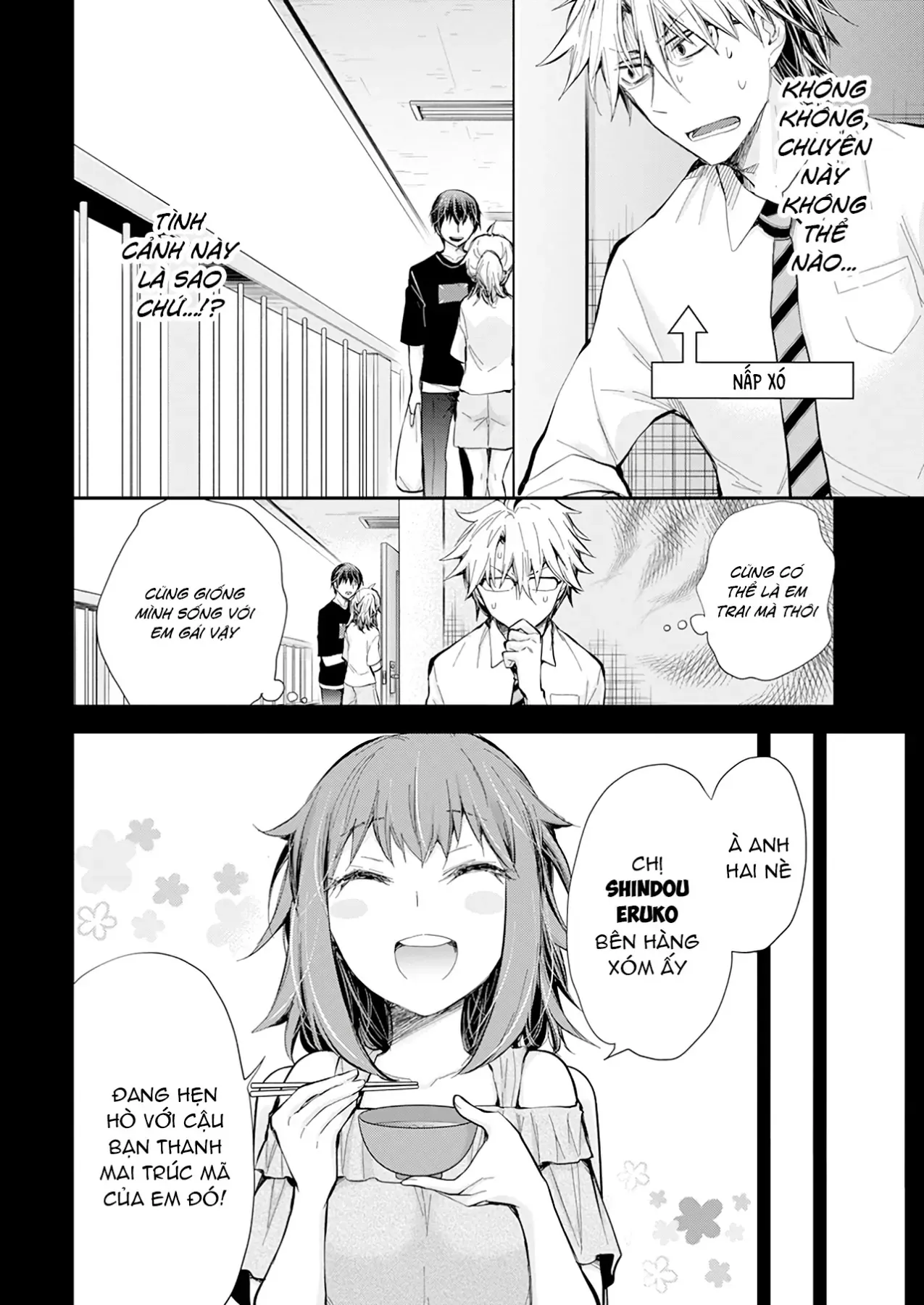 Shingeki No Eroko-San: Hen Na Oneesan Wa Danshi Kousei To Nakayoku Naritai Chapter 28 - Trang 13