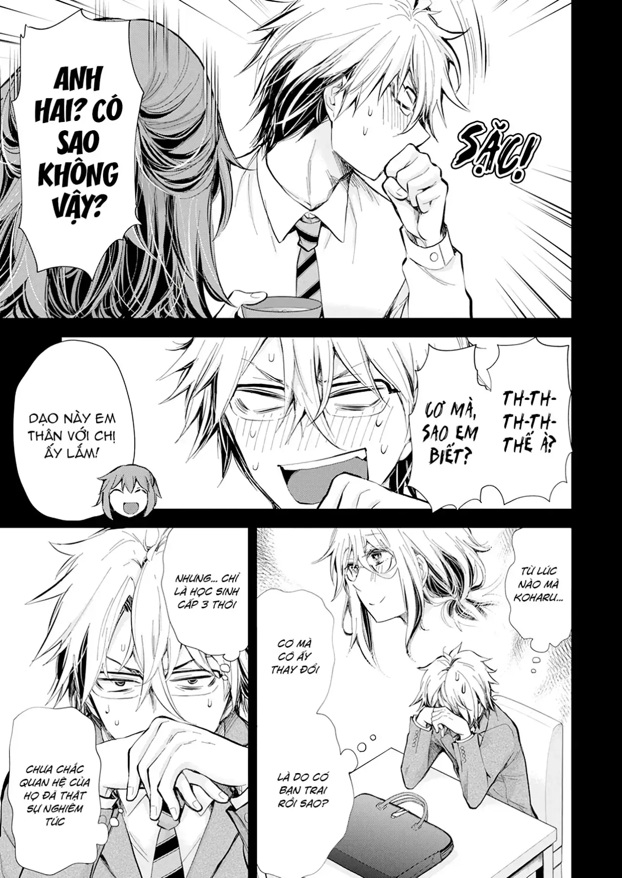 Shingeki No Eroko-San: Hen Na Oneesan Wa Danshi Kousei To Nakayoku Naritai Chapter 28 - Trang 14