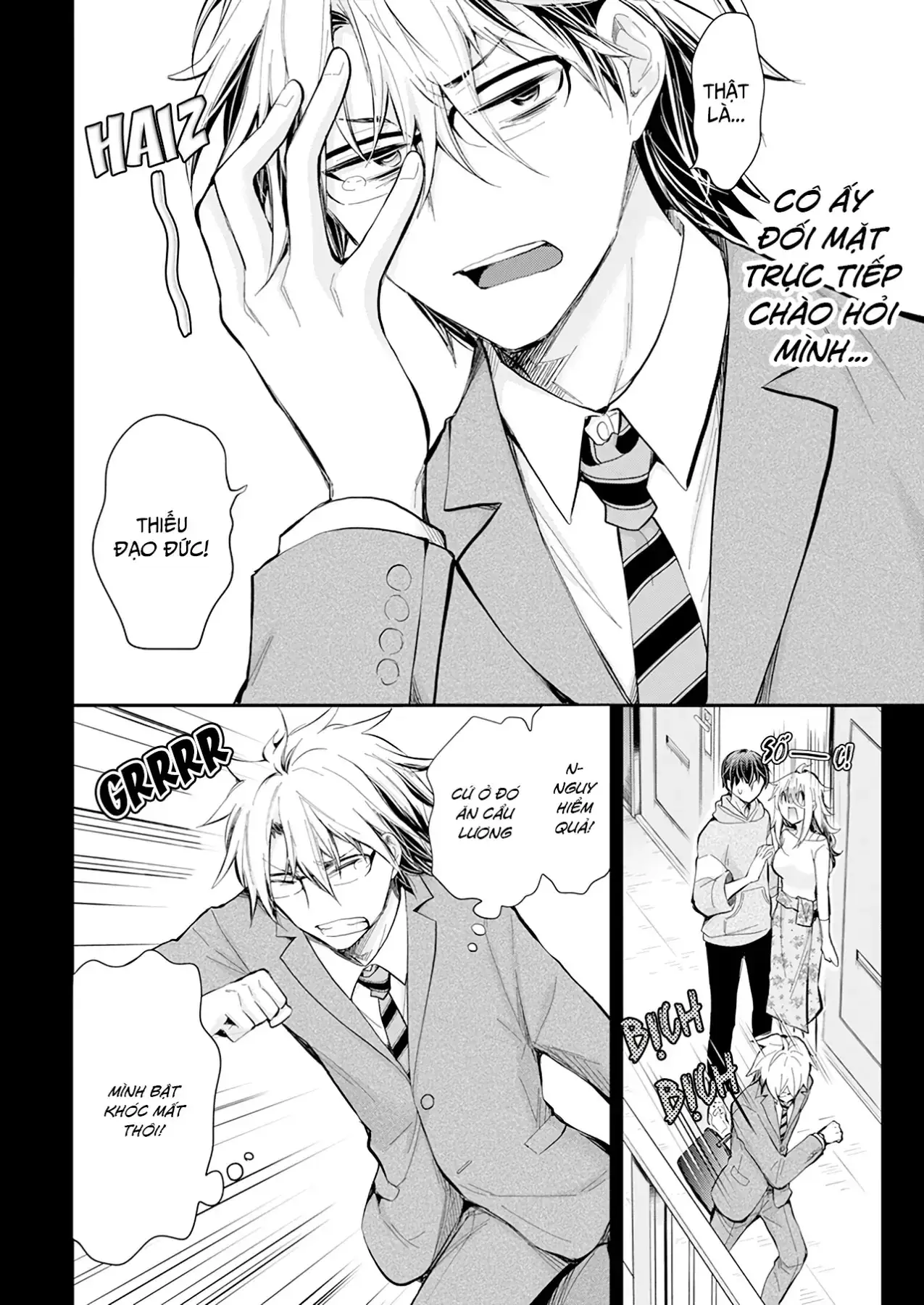 Shingeki No Eroko-San: Hen Na Oneesan Wa Danshi Kousei To Nakayoku Naritai Chapter 28 - Trang 17