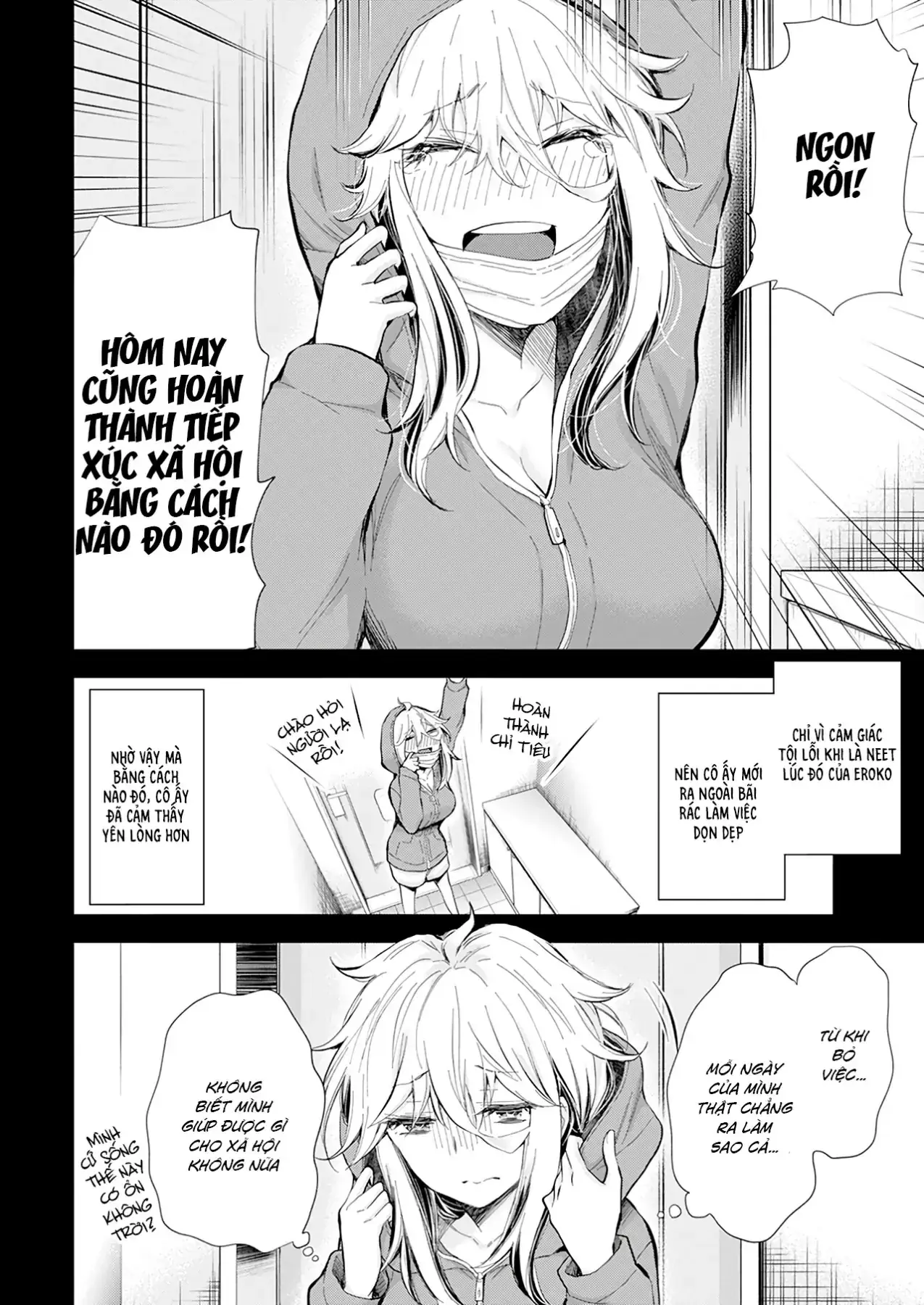 Shingeki No Eroko-San: Hen Na Oneesan Wa Danshi Kousei To Nakayoku Naritai Chapter 28 - Trang 5