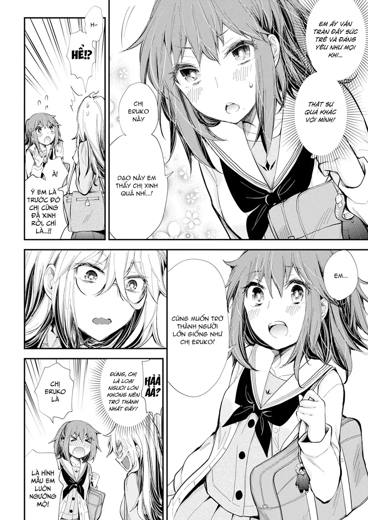 Shingeki No Eroko-San: Hen Na Oneesan Wa Danshi Kousei To Nakayoku Naritai Chapter 29 - Trang 8
