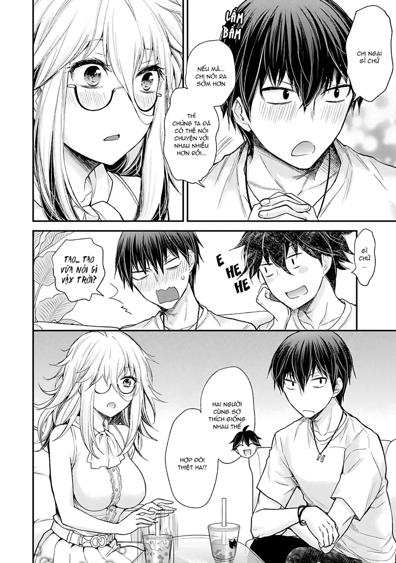 Shingeki No Eroko-San: Hen Na Oneesan Wa Danshi Kousei To Nakayoku Naritai Chapter 3 - Trang 11