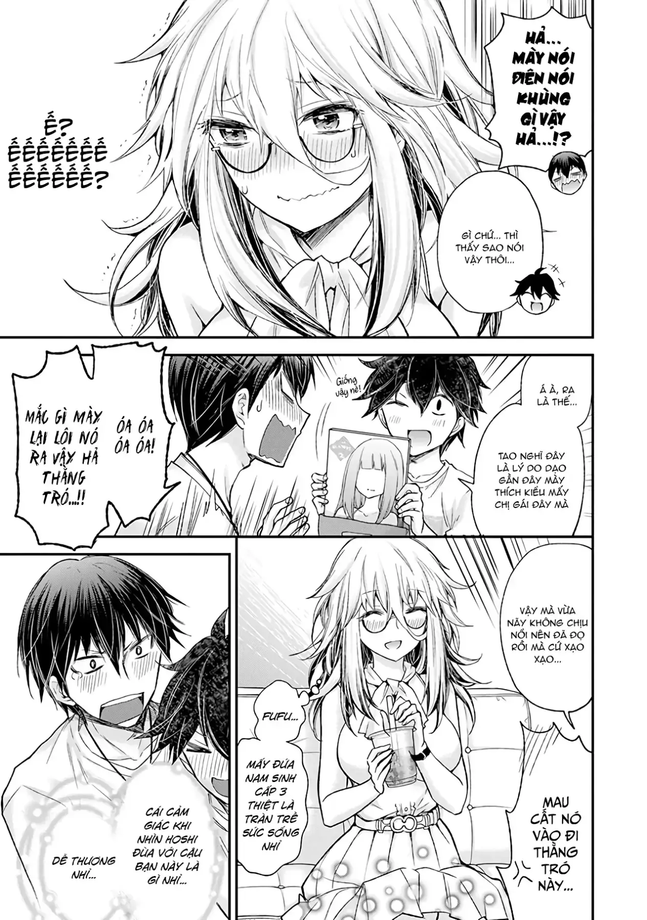 Shingeki No Eroko-San: Hen Na Oneesan Wa Danshi Kousei To Nakayoku Naritai Chapter 3 - Trang 12