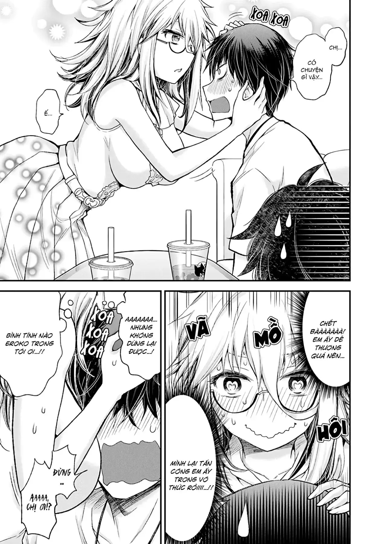 Shingeki No Eroko-San: Hen Na Oneesan Wa Danshi Kousei To Nakayoku Naritai Chapter 3 - Trang 14
