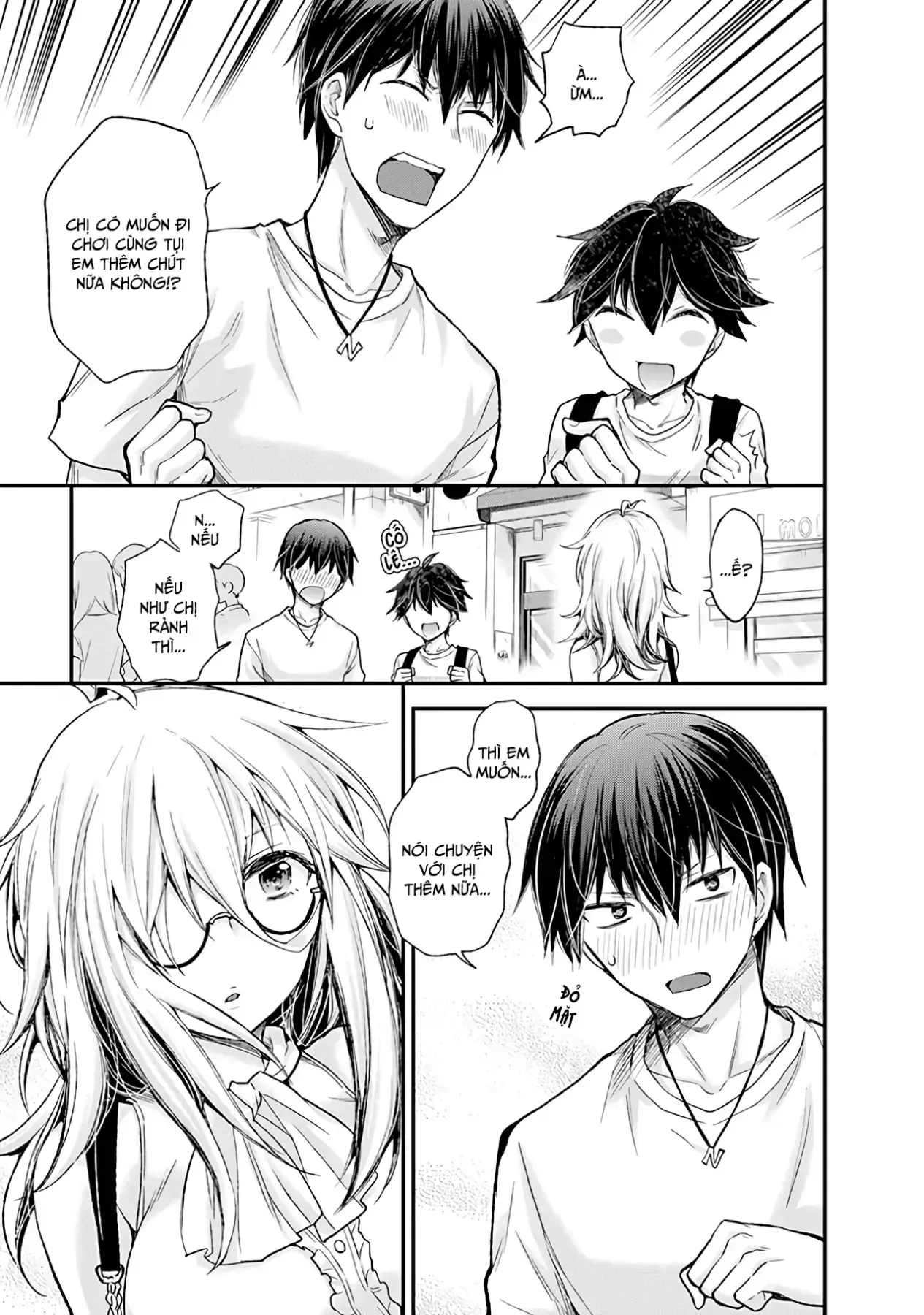 Shingeki No Eroko-San: Hen Na Oneesan Wa Danshi Kousei To Nakayoku Naritai Chapter 3 - Trang 16