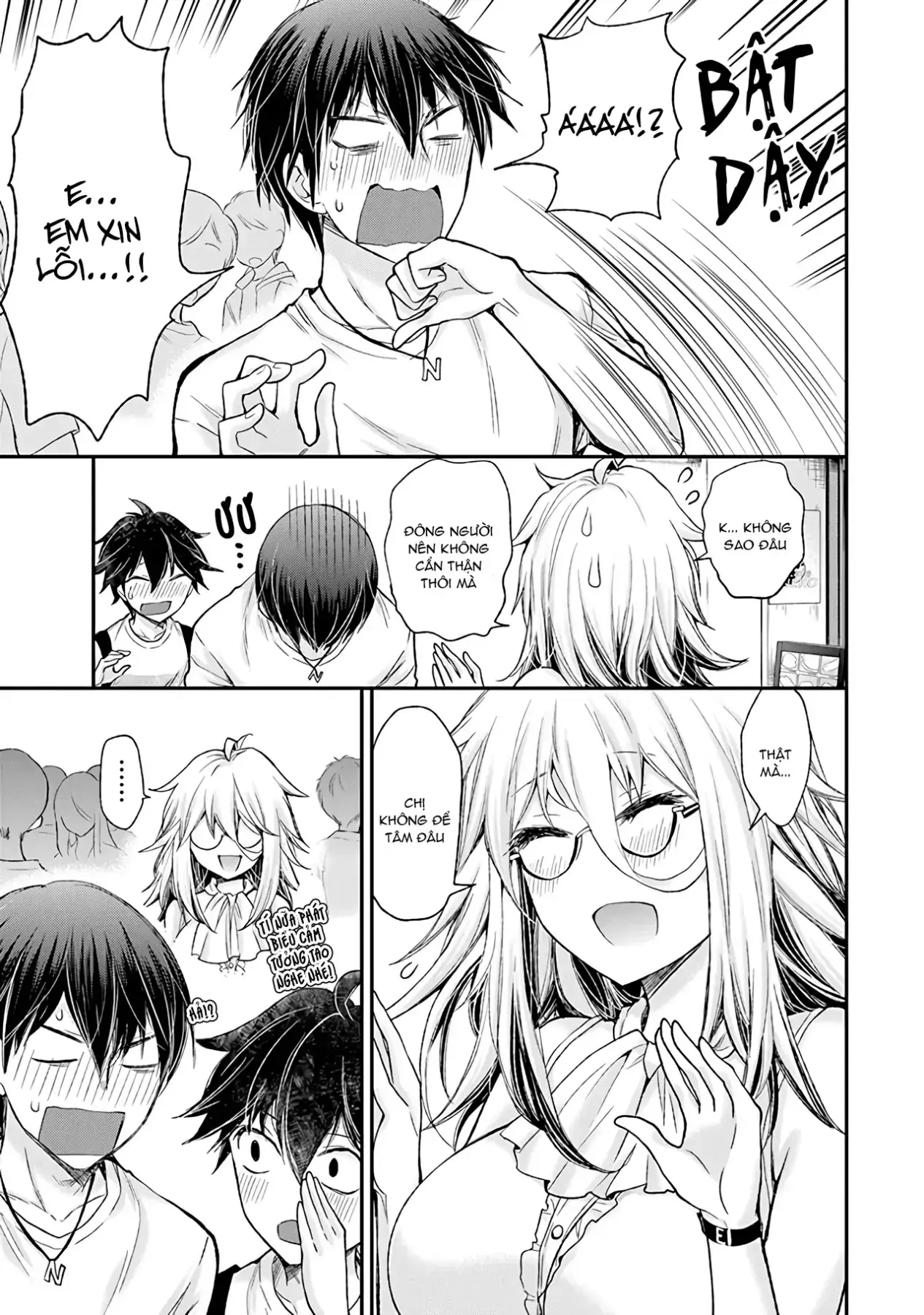 Shingeki No Eroko-San: Hen Na Oneesan Wa Danshi Kousei To Nakayoku Naritai Chapter 3 - Trang 20