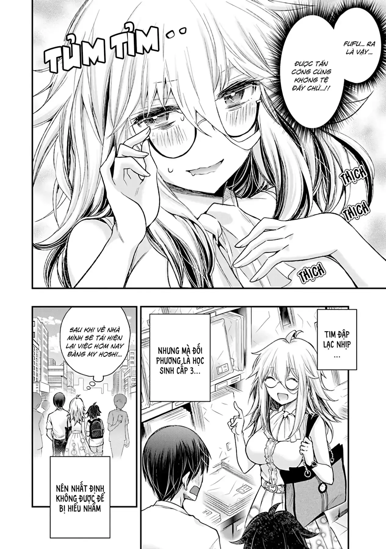 Shingeki No Eroko-San: Hen Na Oneesan Wa Danshi Kousei To Nakayoku Naritai Chapter 3 - Trang 21