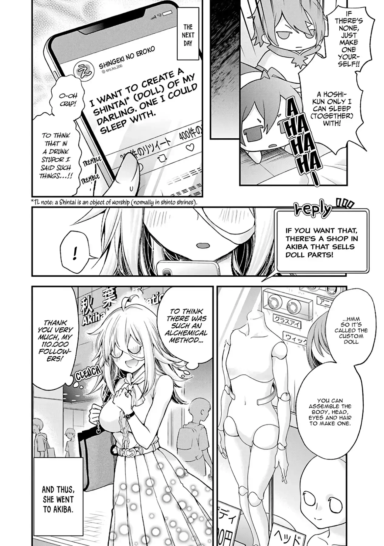 Shingeki No Eroko-San: Hen Na Oneesan Wa Danshi Kousei To Nakayoku Naritai Chapter 3 - Trang 5