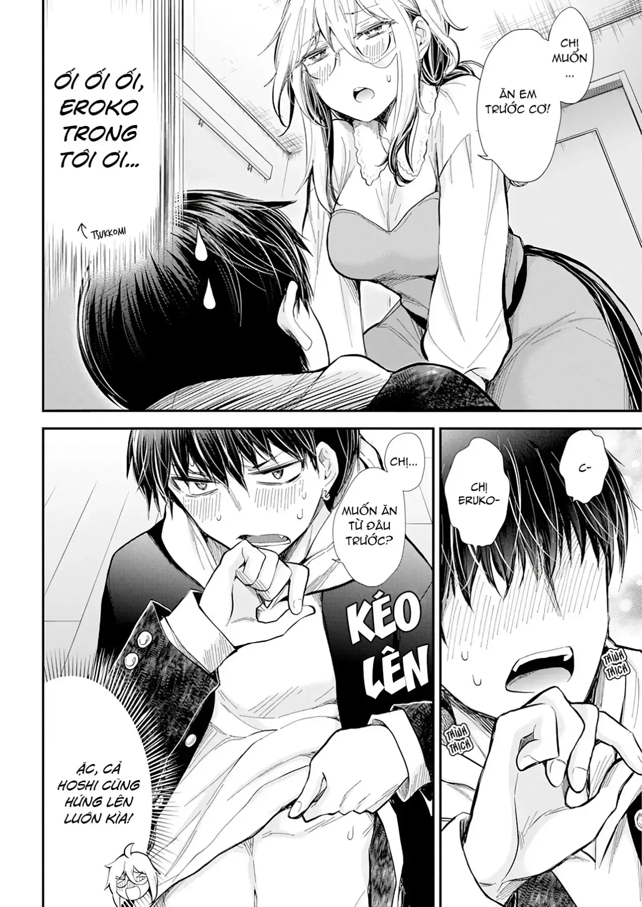 Shingeki No Eroko-San: Hen Na Oneesan Wa Danshi Kousei To Nakayoku Naritai Chapter 30 - Trang 20