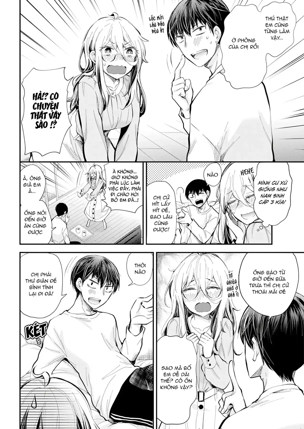 Shingeki No Eroko-San: Hen Na Oneesan Wa Danshi Kousei To Nakayoku Naritai Chapter 31 - Trang 7