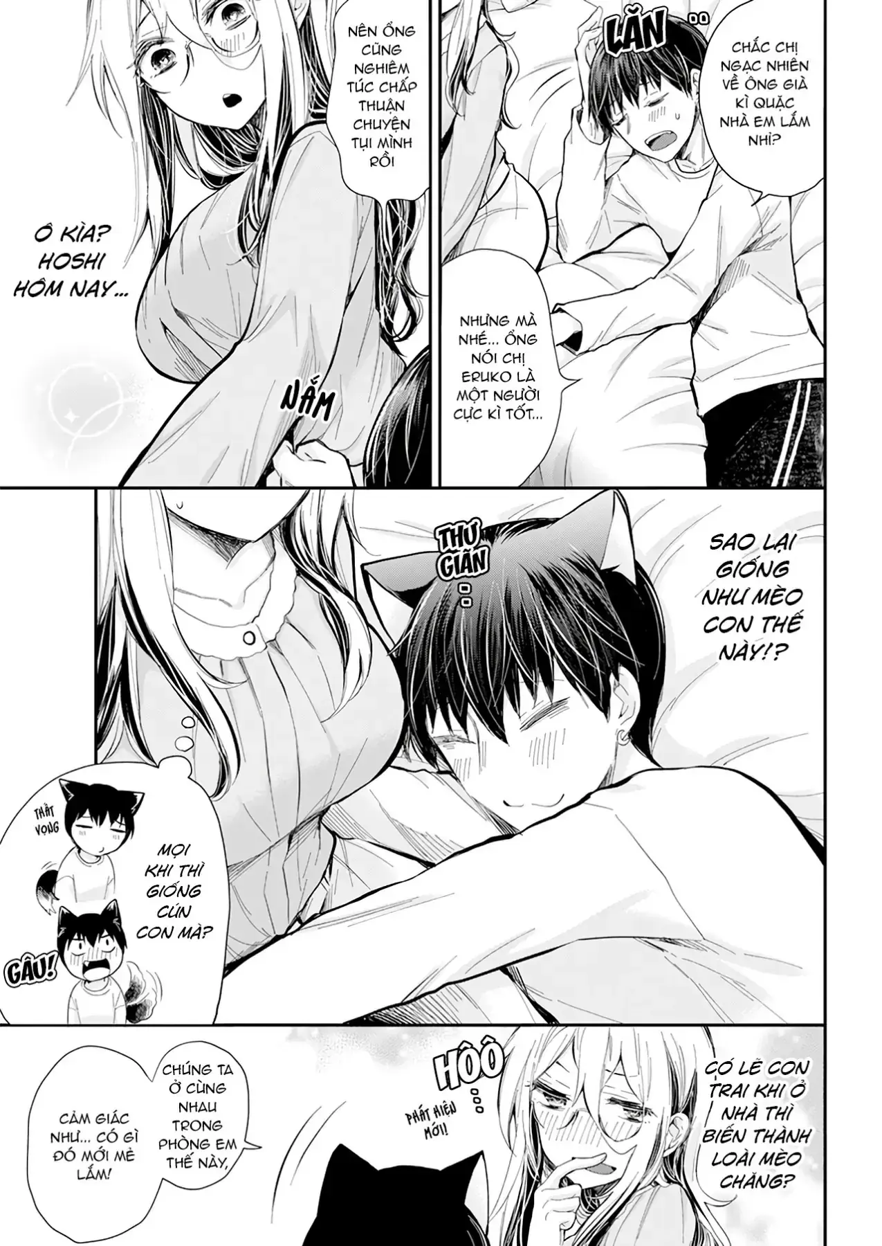 Shingeki No Eroko-San: Hen Na Oneesan Wa Danshi Kousei To Nakayoku Naritai Chapter 31 - Trang 8