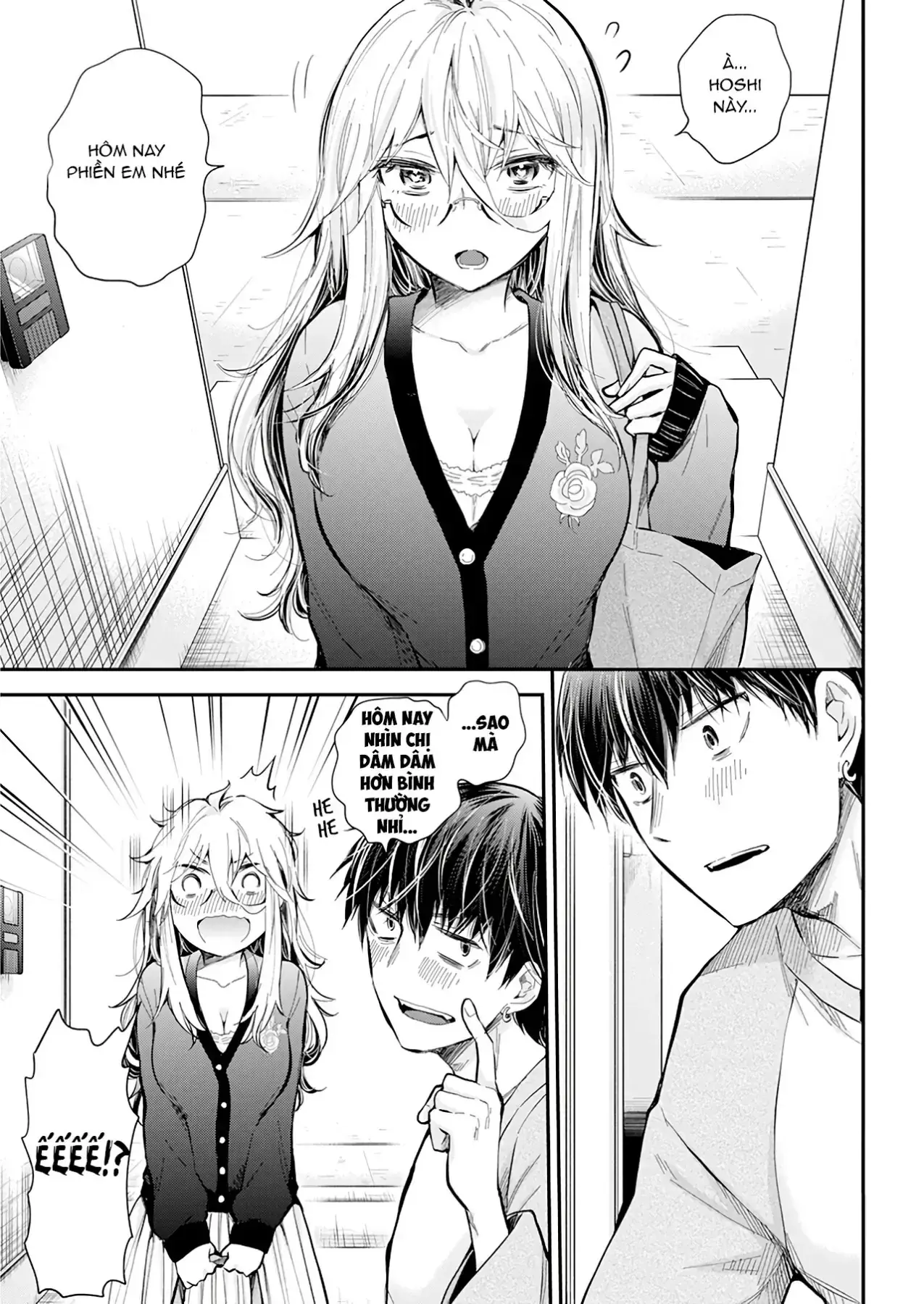 Shingeki No Eroko-San: Hen Na Oneesan Wa Danshi Kousei To Nakayoku Naritai Chapter 32 - Trang 10