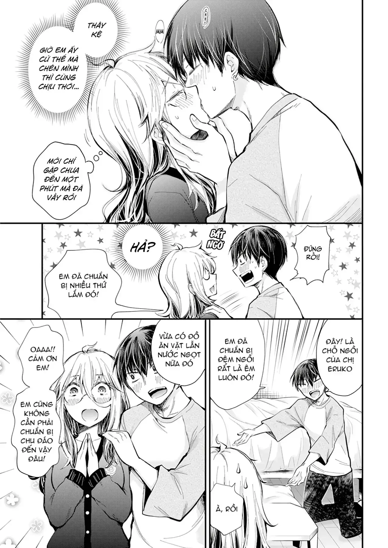 Shingeki No Eroko-San: Hen Na Oneesan Wa Danshi Kousei To Nakayoku Naritai Chapter 32 - Trang 12