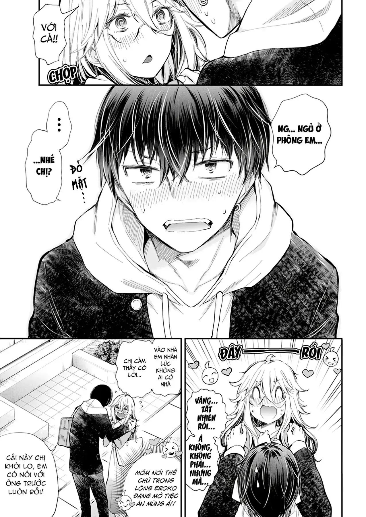 Shingeki No Eroko-San: Hen Na Oneesan Wa Danshi Kousei To Nakayoku Naritai Chapter 32 - Trang 6