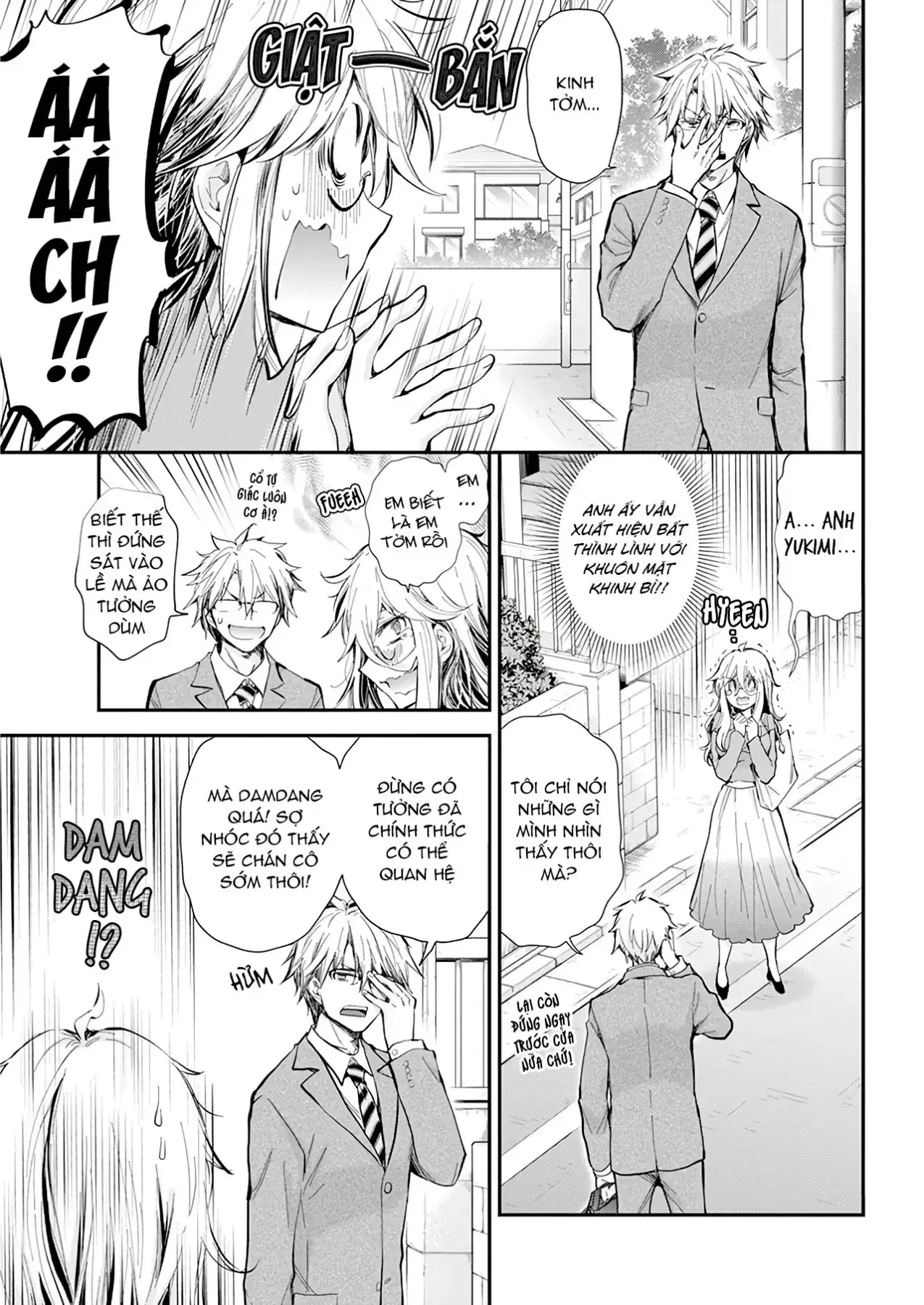 Shingeki No Eroko-San: Hen Na Oneesan Wa Danshi Kousei To Nakayoku Naritai Chapter 32 - Trang 8