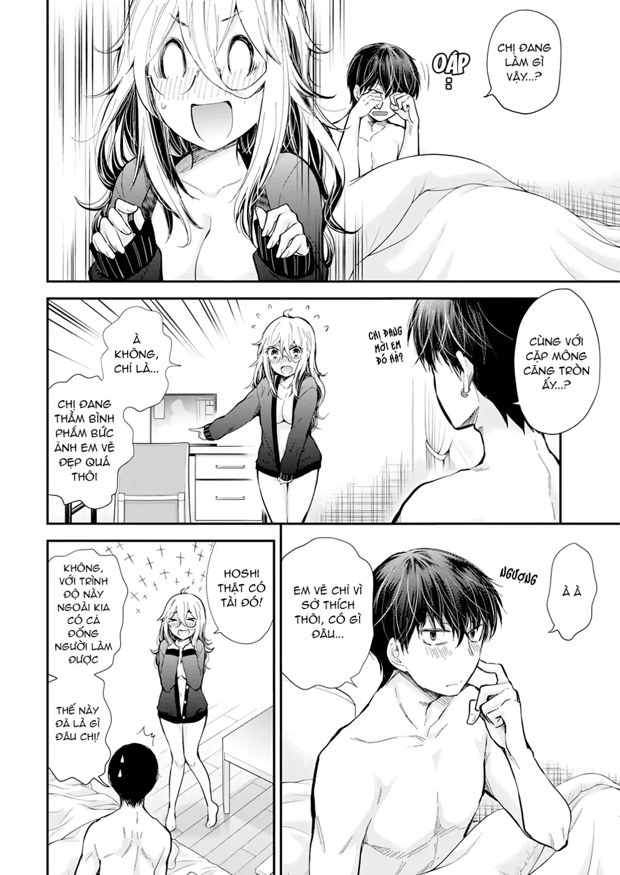 Shingeki No Eroko-San: Hen Na Oneesan Wa Danshi Kousei To Nakayoku Naritai Chapter 33 - Trang 11
