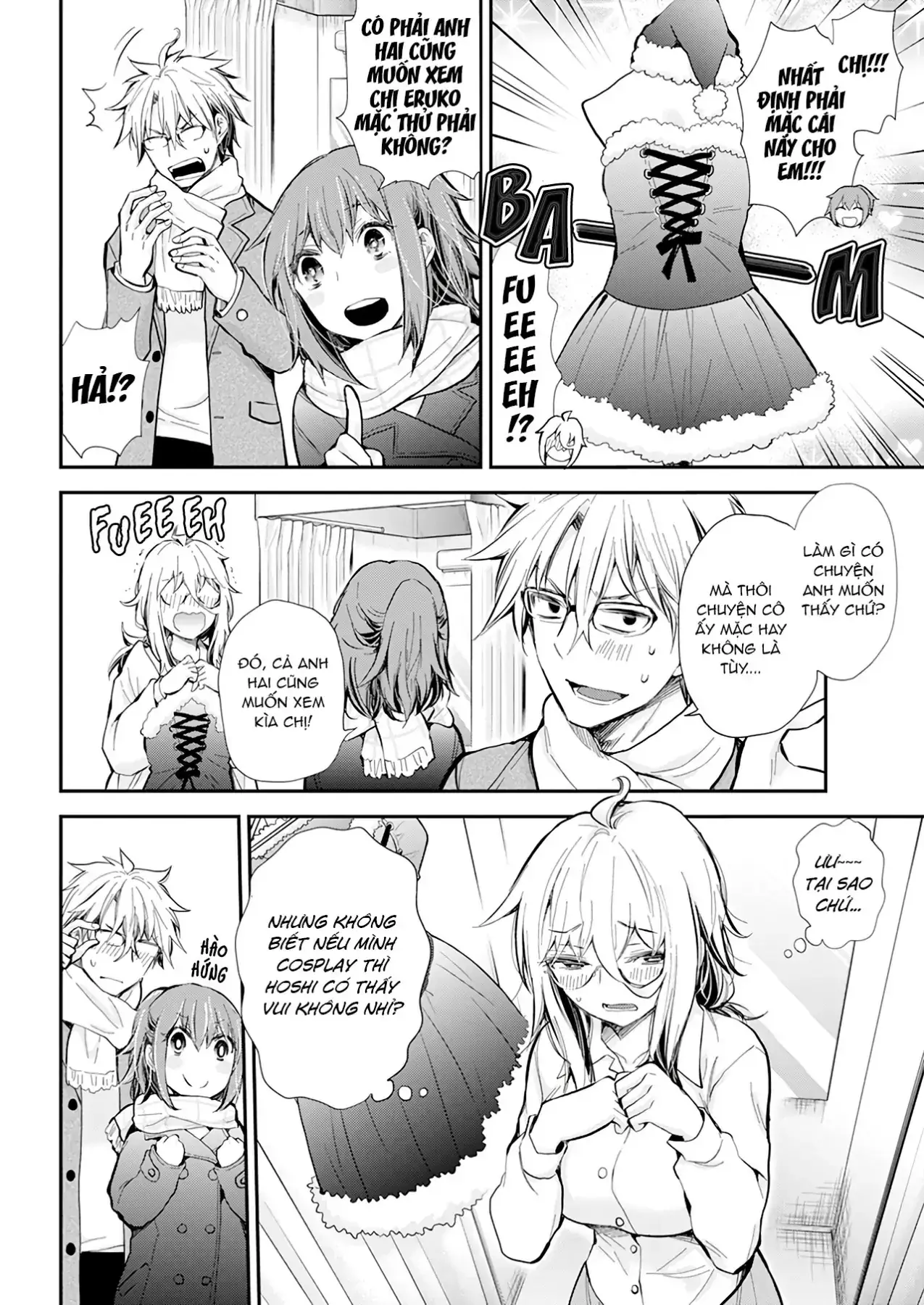 Shingeki No Eroko-San: Hen Na Oneesan Wa Danshi Kousei To Nakayoku Naritai Chapter 34 - Trang 13
