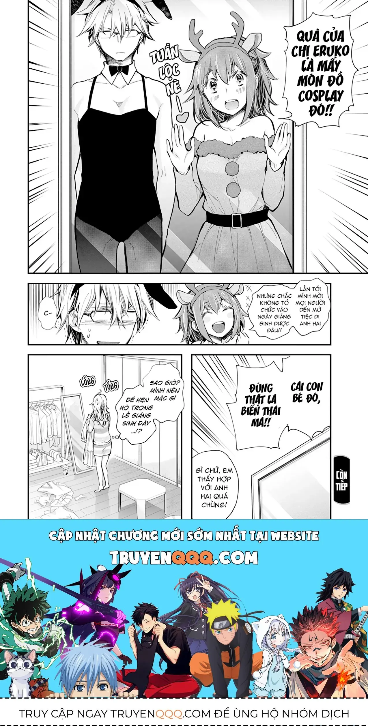 Shingeki No Eroko-San: Hen Na Oneesan Wa Danshi Kousei To Nakayoku Naritai Chapter 34 - Trang 21