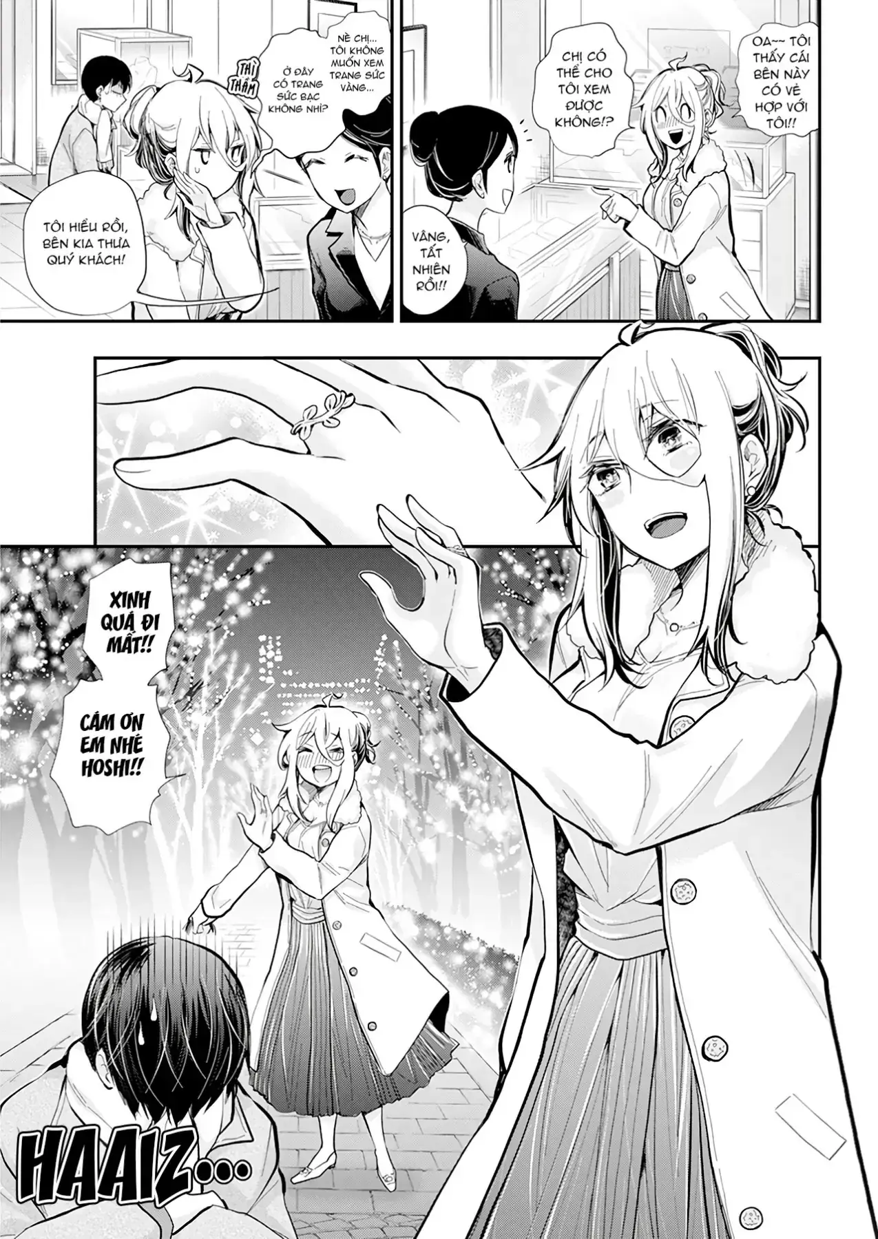 Shingeki No Eroko-San: Hen Na Oneesan Wa Danshi Kousei To Nakayoku Naritai Chapter 35 - Trang 14