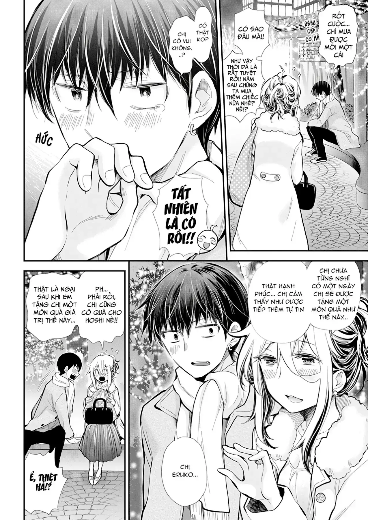 Shingeki No Eroko-San: Hen Na Oneesan Wa Danshi Kousei To Nakayoku Naritai Chapter 35 - Trang 15
