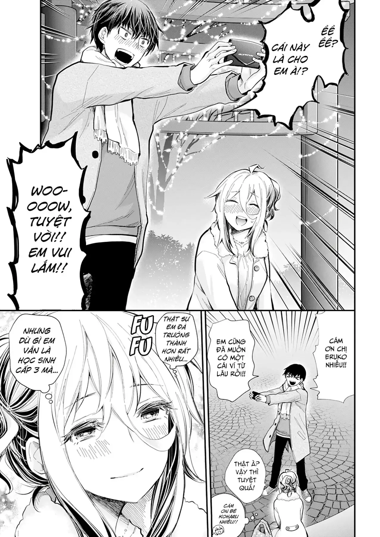 Shingeki No Eroko-San: Hen Na Oneesan Wa Danshi Kousei To Nakayoku Naritai Chapter 35 - Trang 16