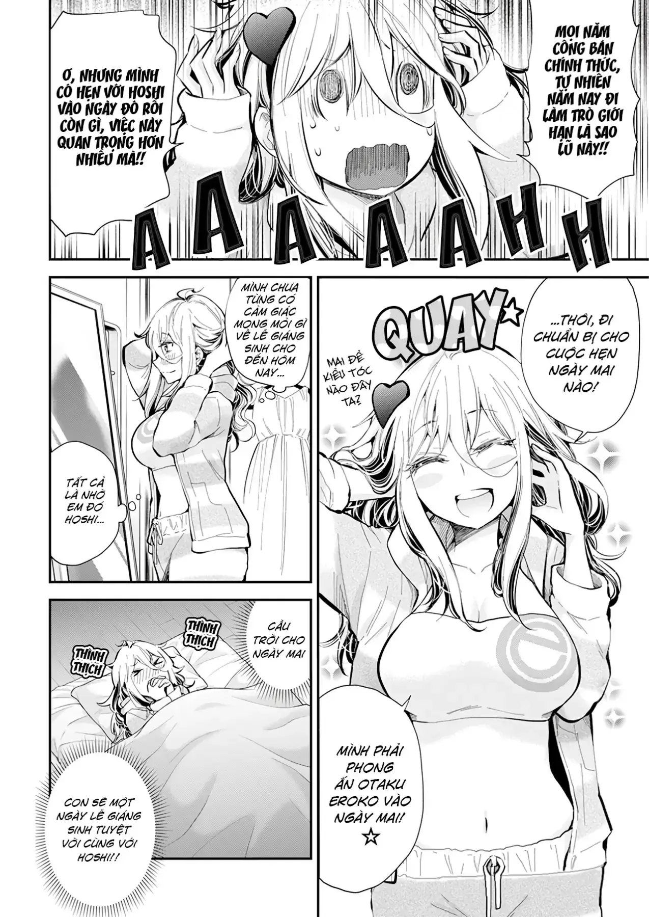 Shingeki No Eroko-San: Hen Na Oneesan Wa Danshi Kousei To Nakayoku Naritai Chapter 35 - Trang 3