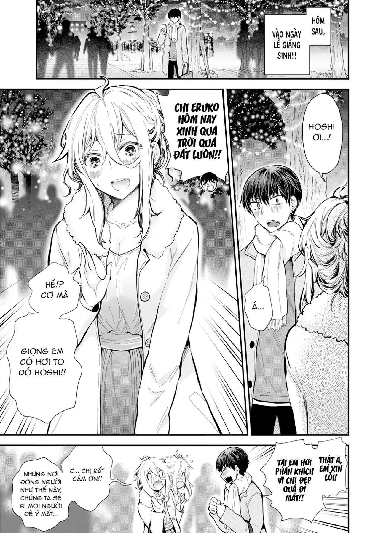 Shingeki No Eroko-San: Hen Na Oneesan Wa Danshi Kousei To Nakayoku Naritai Chapter 35 - Trang 4