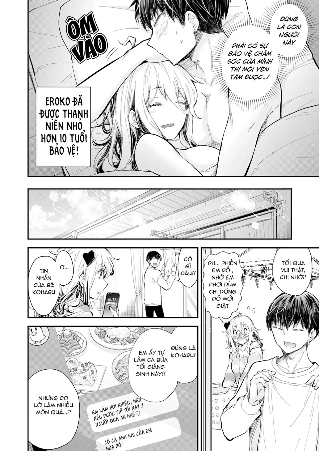 Shingeki No Eroko-San: Hen Na Oneesan Wa Danshi Kousei To Nakayoku Naritai Chapter 36 - Trang 10