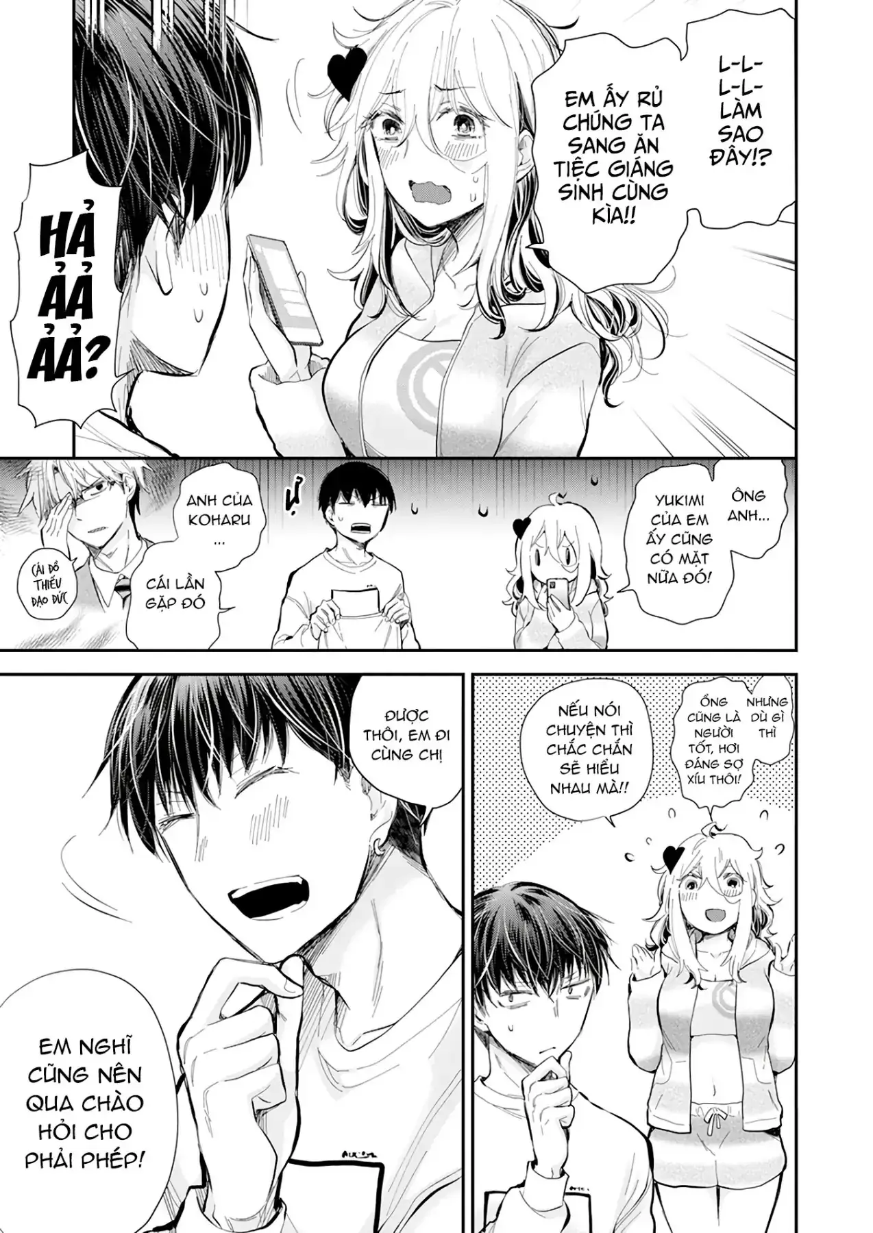 Shingeki No Eroko-San: Hen Na Oneesan Wa Danshi Kousei To Nakayoku Naritai Chapter 36 - Trang 11
