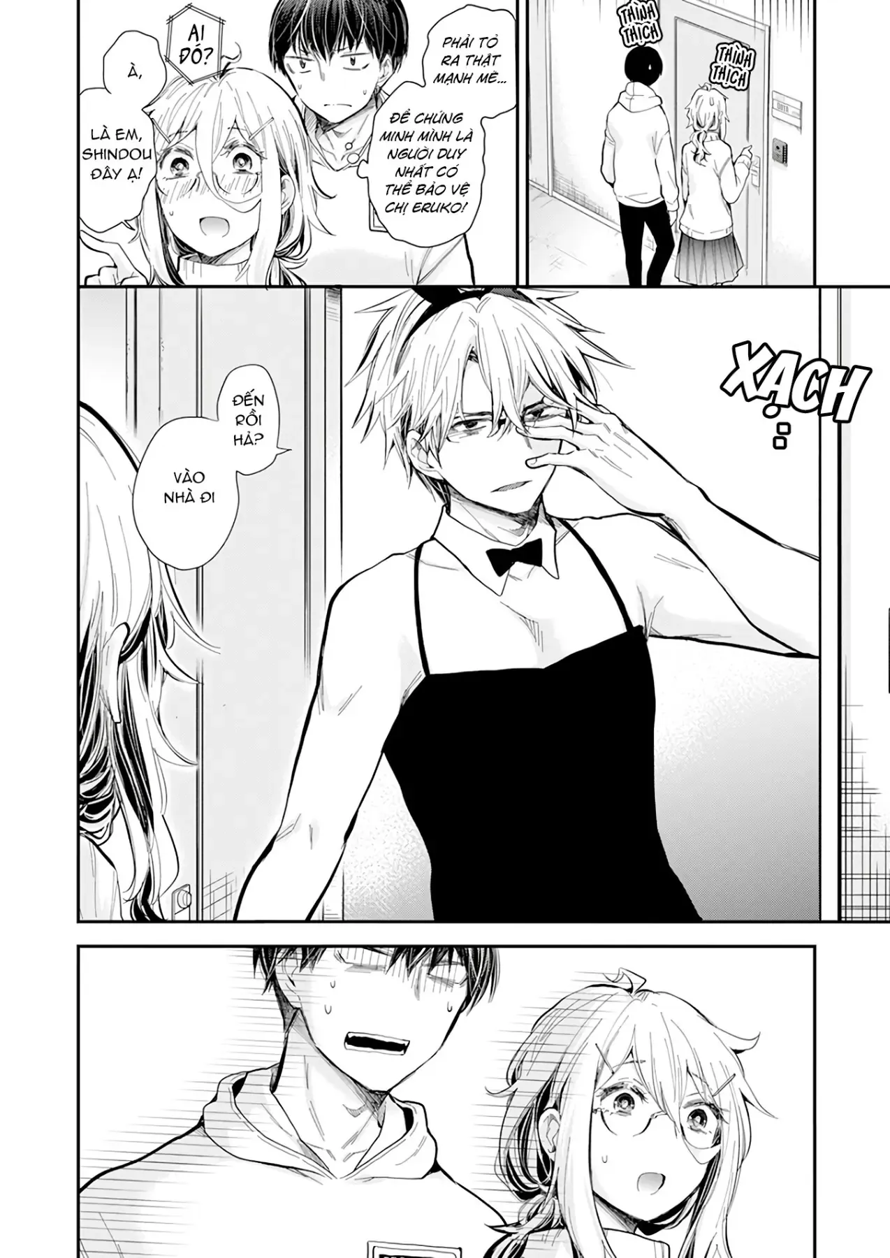 Shingeki No Eroko-San: Hen Na Oneesan Wa Danshi Kousei To Nakayoku Naritai Chapter 36 - Trang 12
