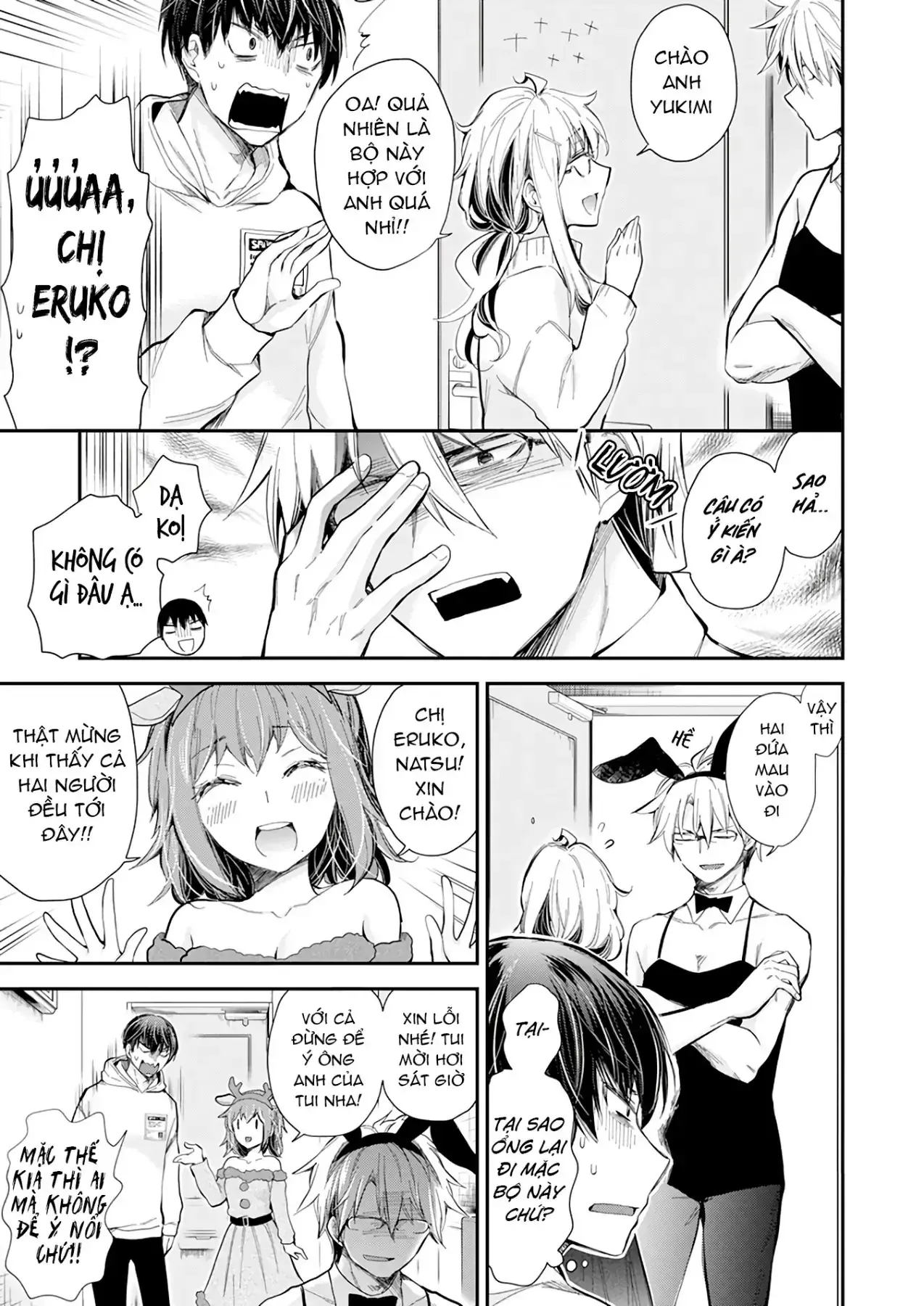 Shingeki No Eroko-San: Hen Na Oneesan Wa Danshi Kousei To Nakayoku Naritai Chapter 36 - Trang 13