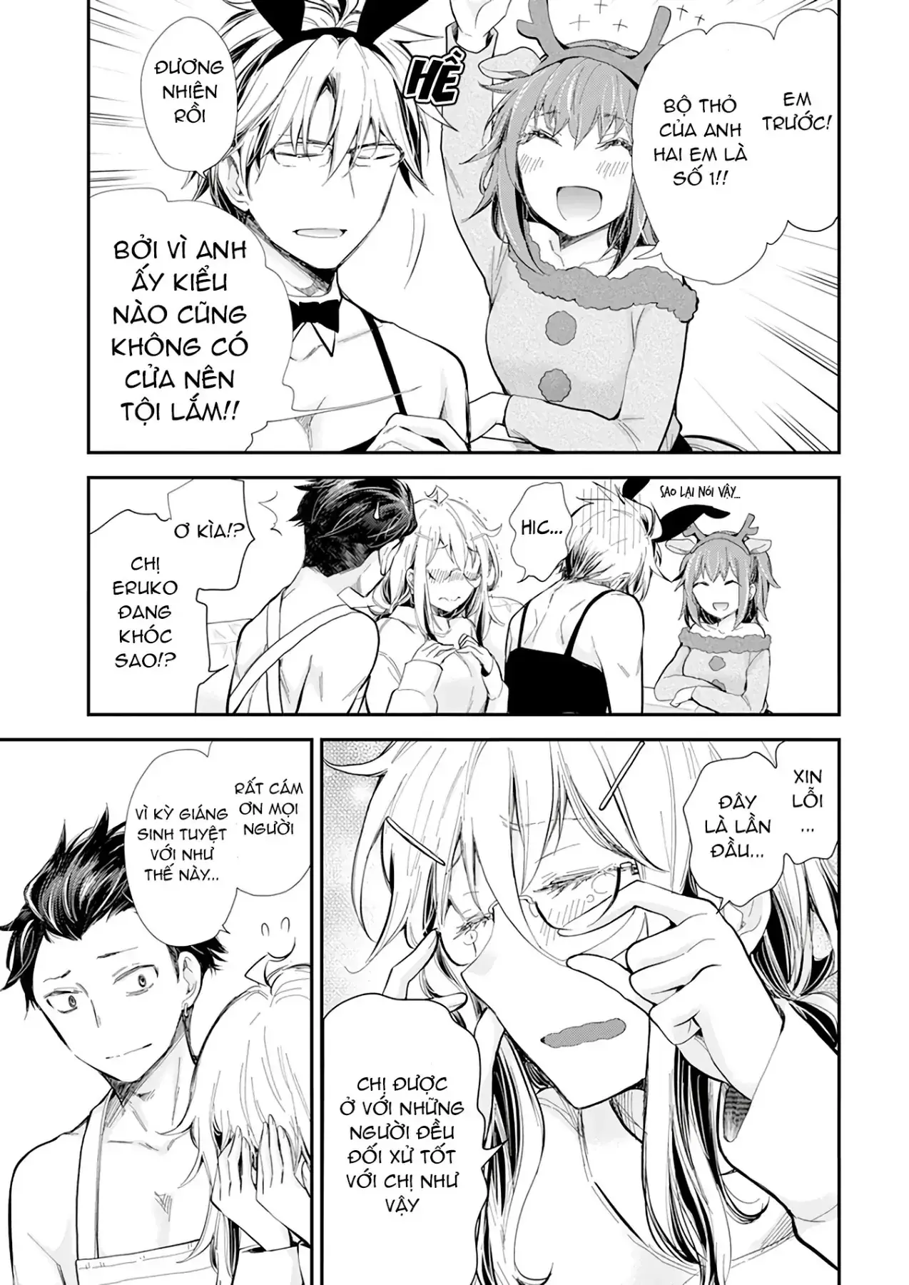 Shingeki No Eroko-San: Hen Na Oneesan Wa Danshi Kousei To Nakayoku Naritai Chapter 36 - Trang 21