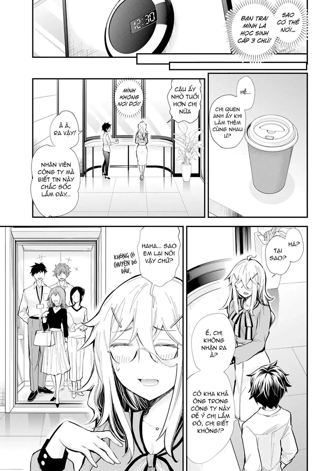Shingeki No Eroko-San: Hen Na Oneesan Wa Danshi Kousei To Nakayoku Naritai Chapter 37 - Trang 14