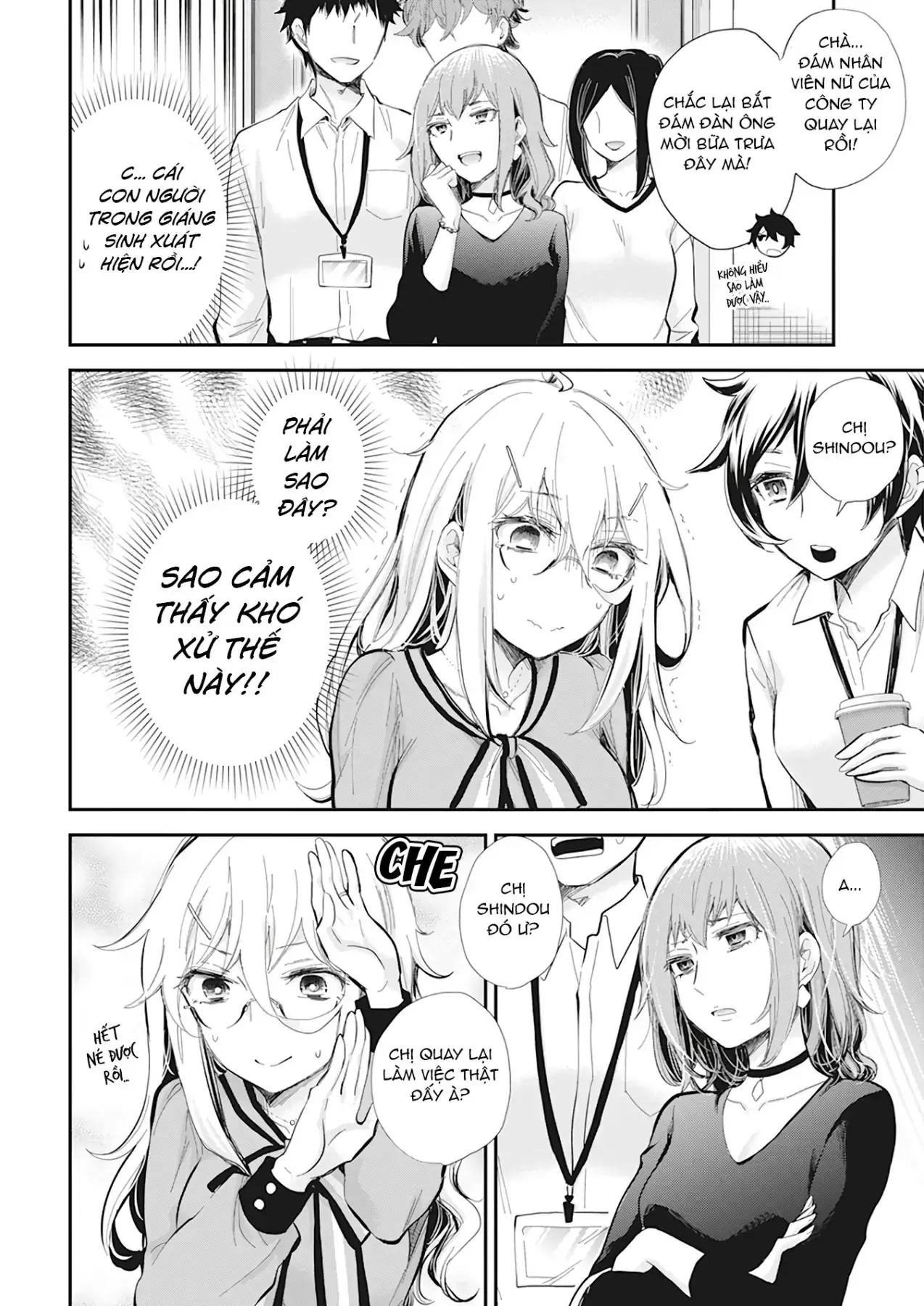 Shingeki No Eroko-San: Hen Na Oneesan Wa Danshi Kousei To Nakayoku Naritai Chapter 37 - Trang 15