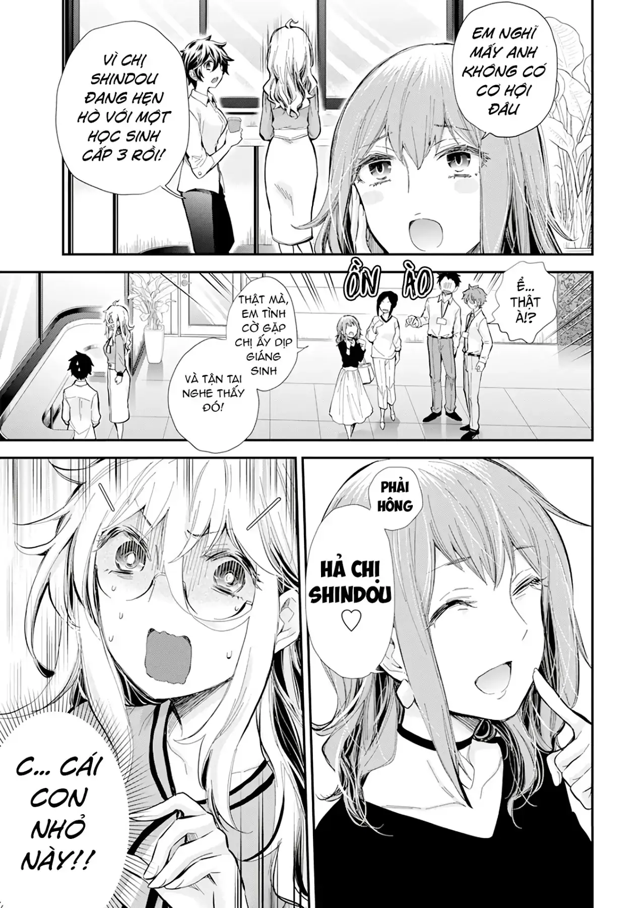 Shingeki No Eroko-San: Hen Na Oneesan Wa Danshi Kousei To Nakayoku Naritai Chapter 37 - Trang 18
